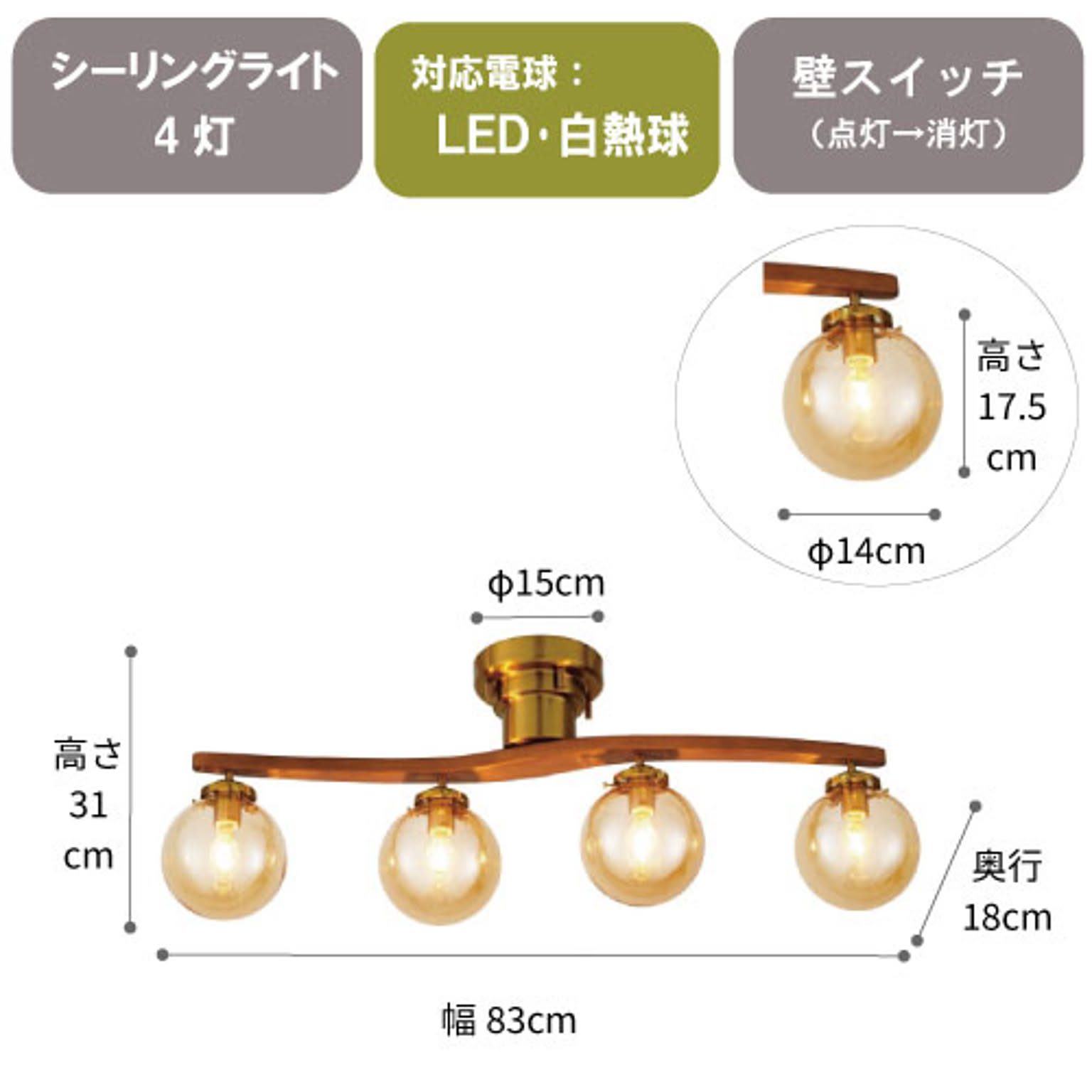 シーリングライト
