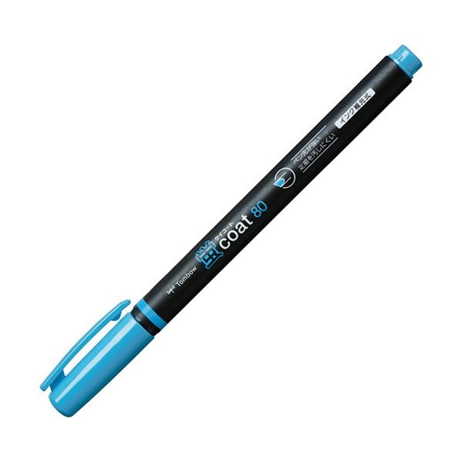 (まとめ) トンボ鉛筆 蛍コート80 そらいろWA-SC96 1セット（10本） 【×10セット】