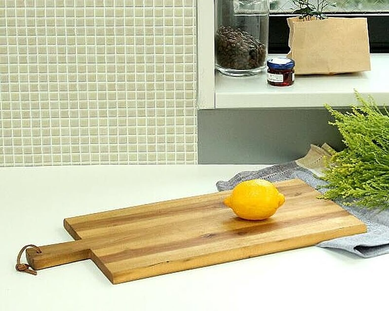 ケスパー カッティングボード 45×22cm アカシア オイルコーティング kesper Serving board 28192