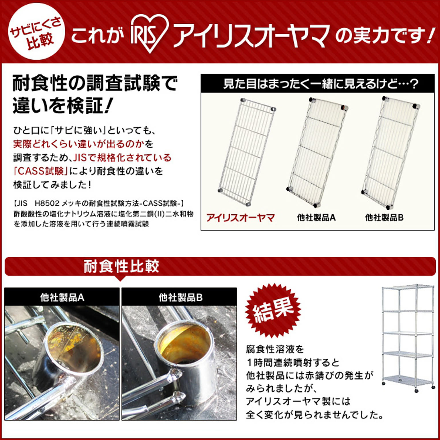 スチールラック・スチールシェルフ