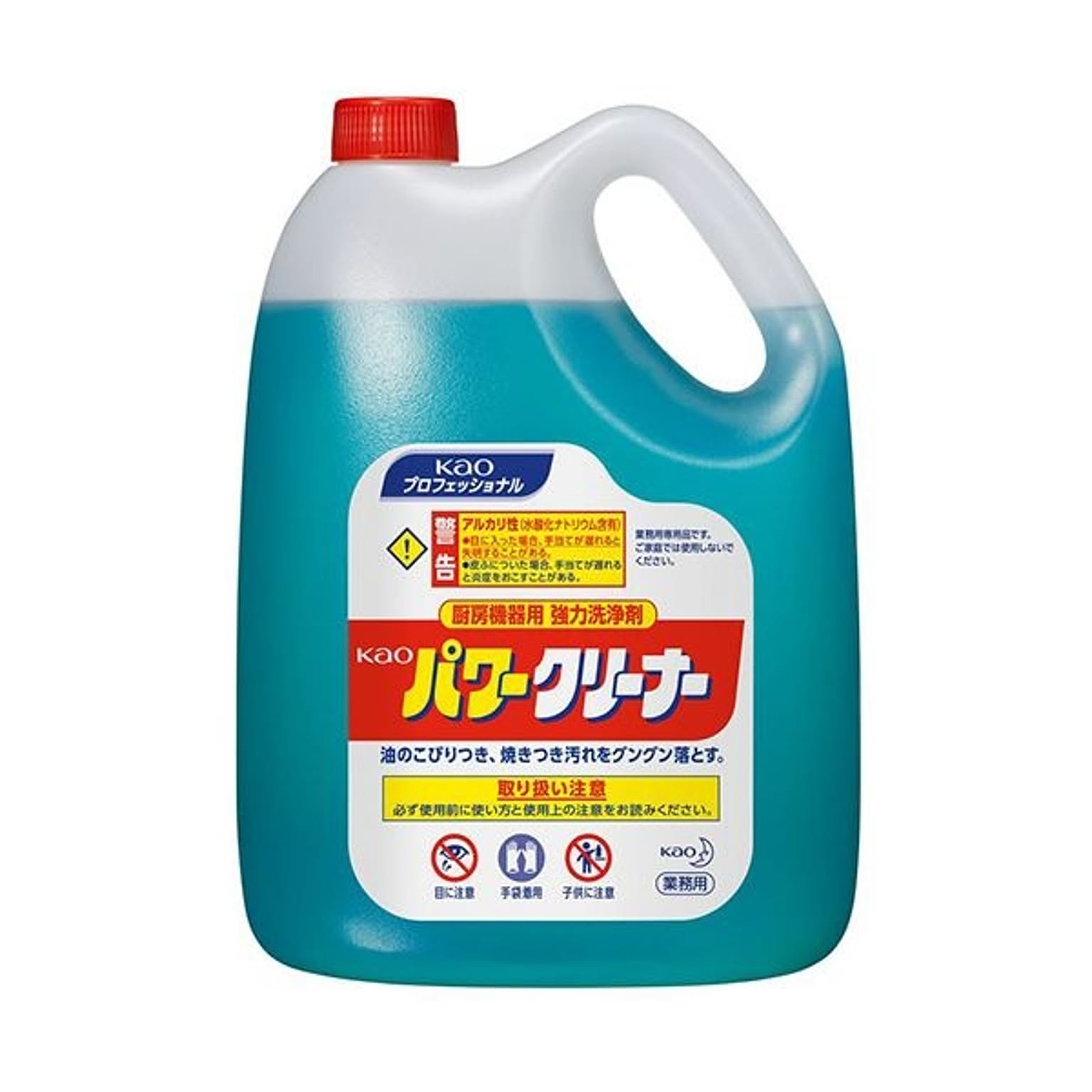 （まとめ）花王 パワークリーナー 業務用 4.5L 1本【×2セット】