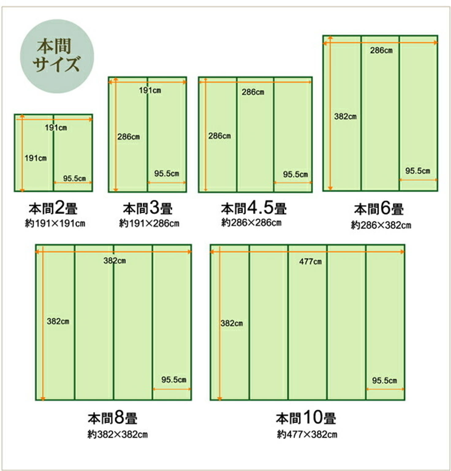 ござ・い草ラグ