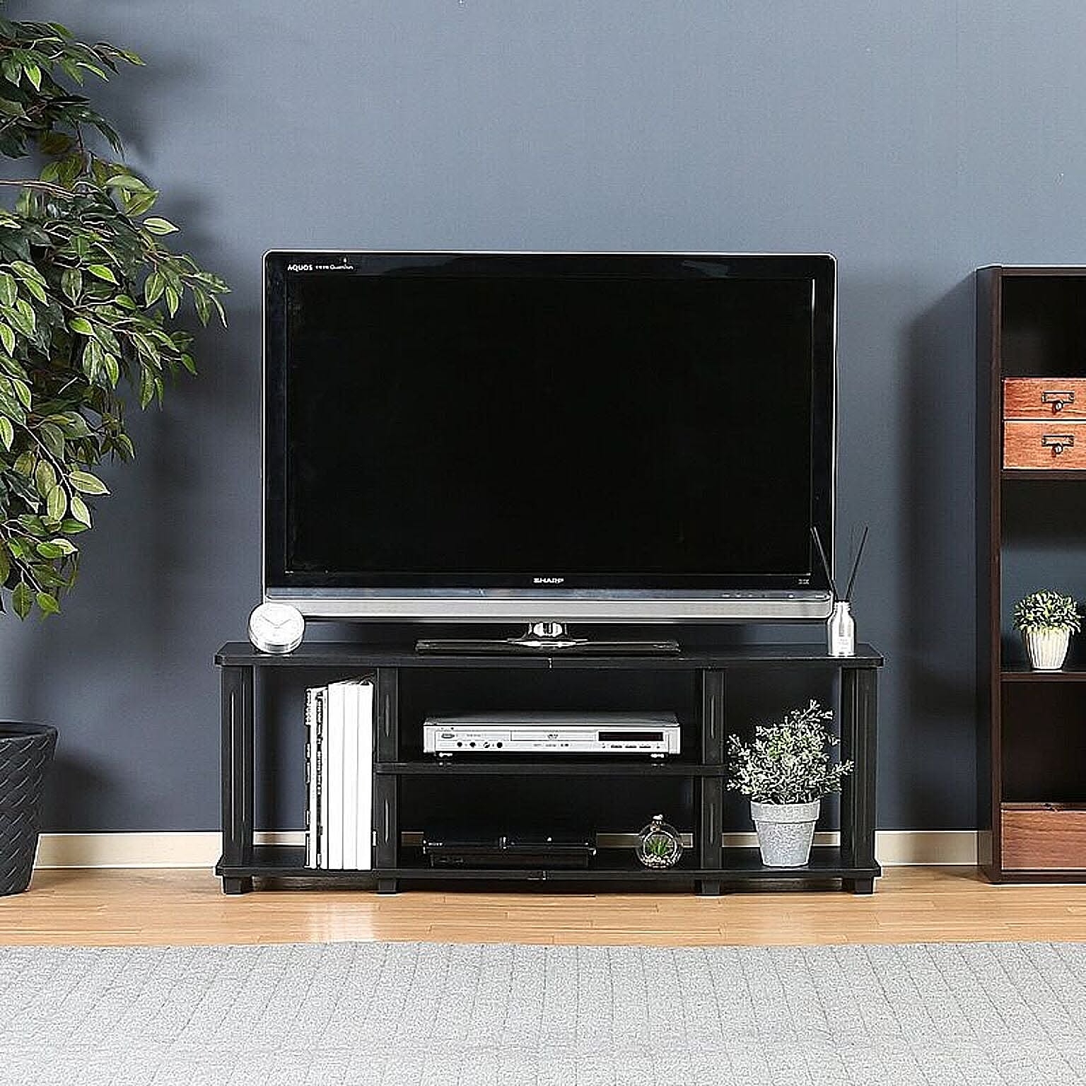 フィット TVラック W110 NA×WH 不二貿易（Fuji Boeki） フィット TVラック W110 NA×BK 99913 : コジマ