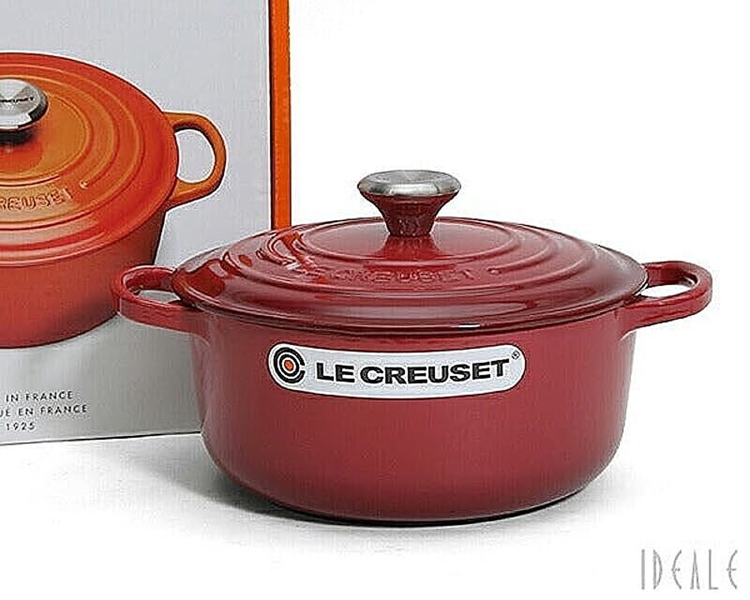 ルクルーゼ ココットロンド 20cm バーガンディ 両手鍋 鍋 ルクルーゼ