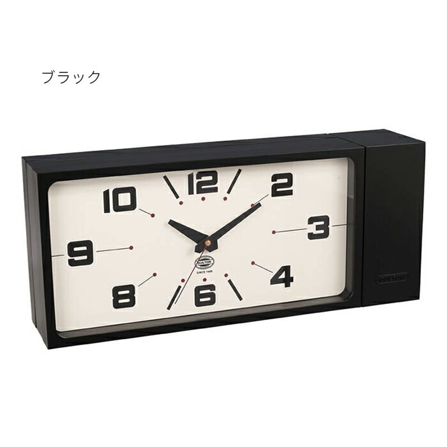 時計 両面 DOUBLE FACE CLOCK RECTANGLE H21-0362 幅442x奥行98x高さ187mm ダルトン