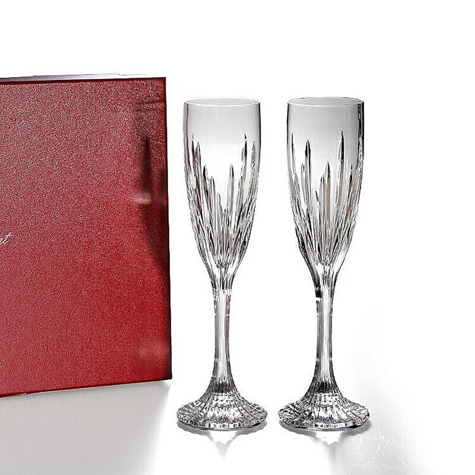 Baccarat シャンパングラス 2個セット シャトーバカラ シャンパンフルート 2客セット | バカラ 日本