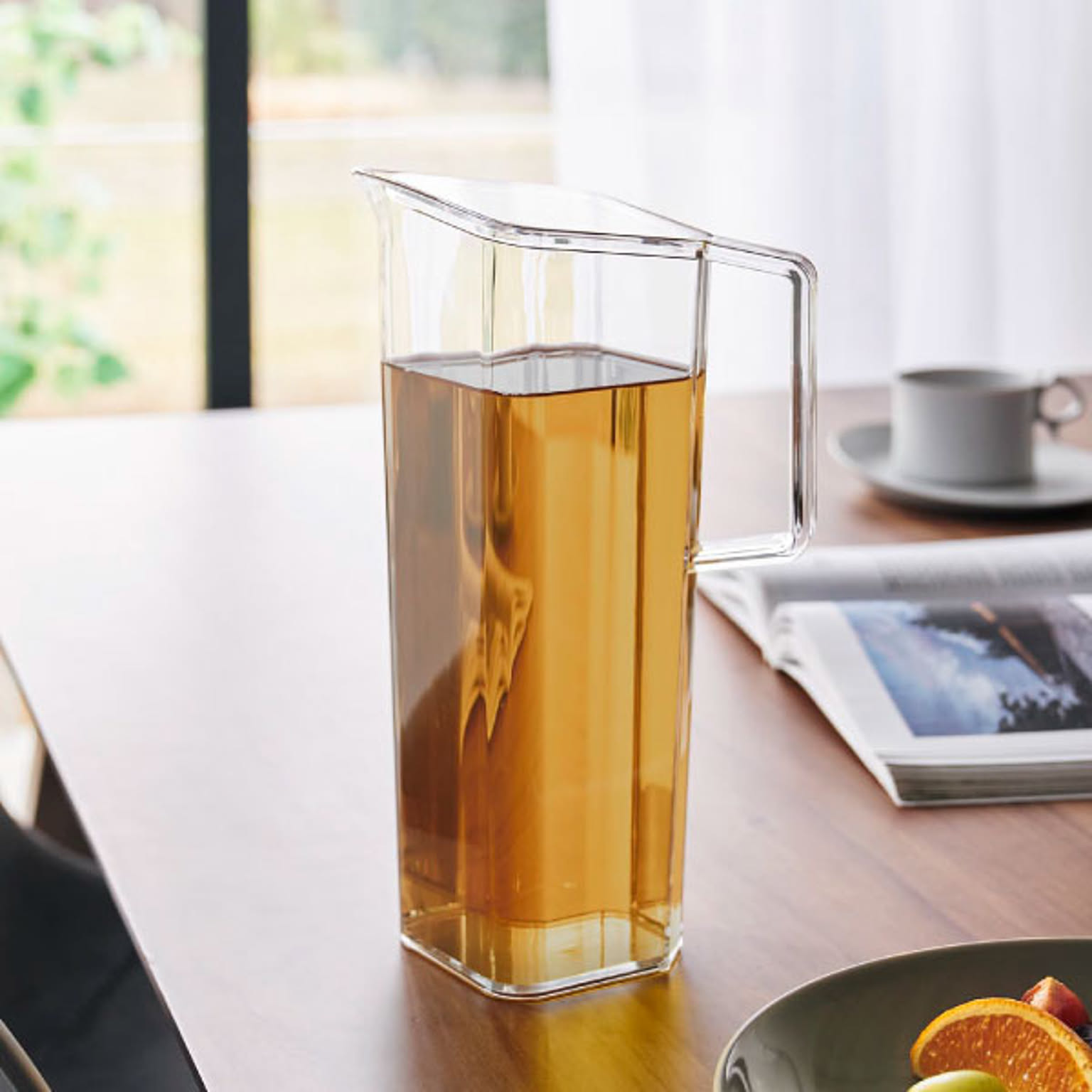 山崎実業 ハンドル付き冷水筒　タワー　1.2L