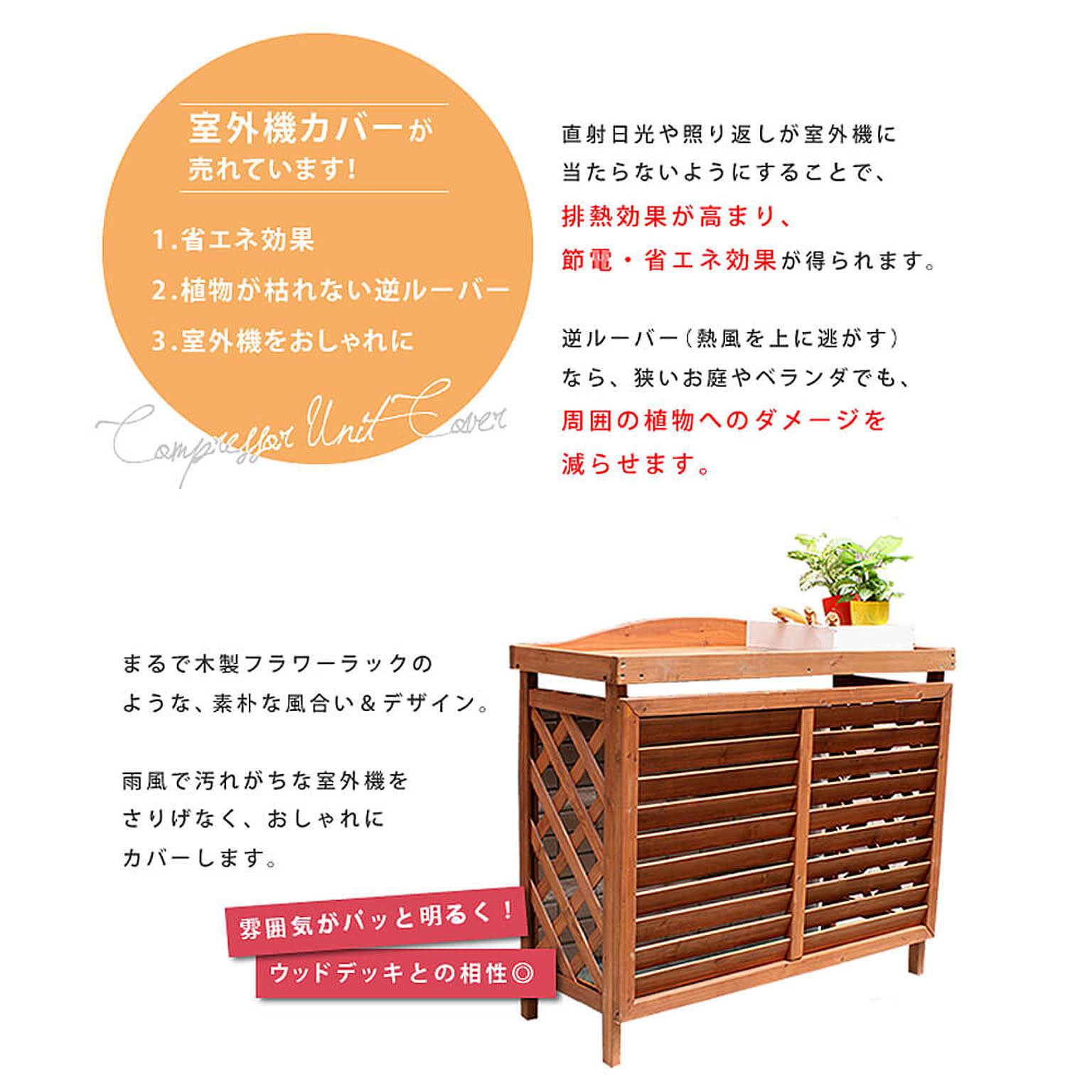 室外機カバー