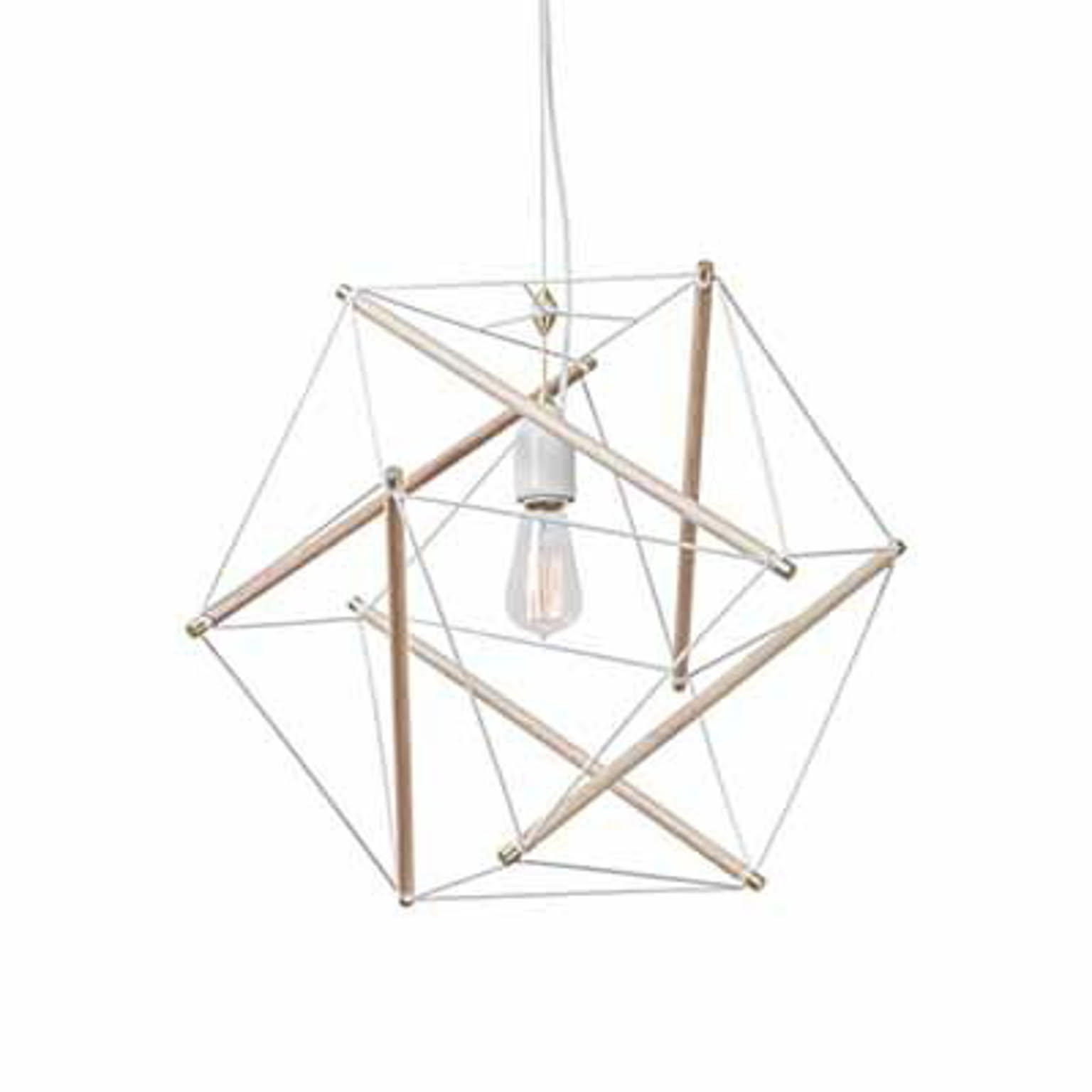 TENSEGRITY PENDANT LIGHT [M] テンセグリティ ミディアム AMP-L043 AMP-L044 ペンダントランプ 吊下げ照明 天井照明 LED対応 E26 〜60W×1