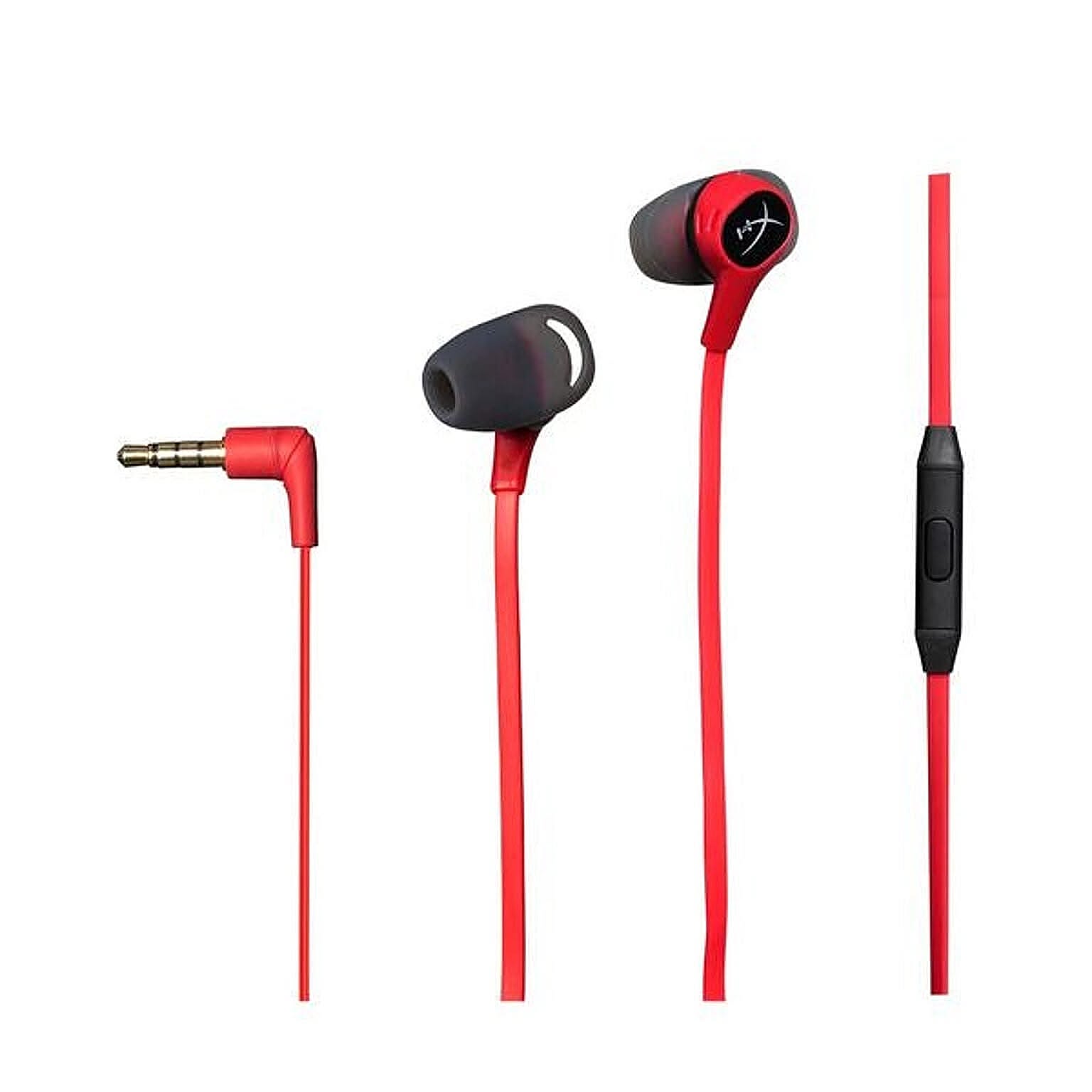 クラウドイヤフォン ゲーミングイヤホン レッド HyperX 4P5J5AA