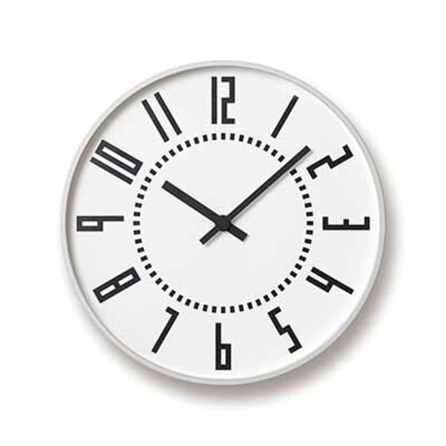 Lemnos レムノス eki clock エキクロック TIL16-01 掛時計 掛け時計 ウォールクロック 壁掛け時計