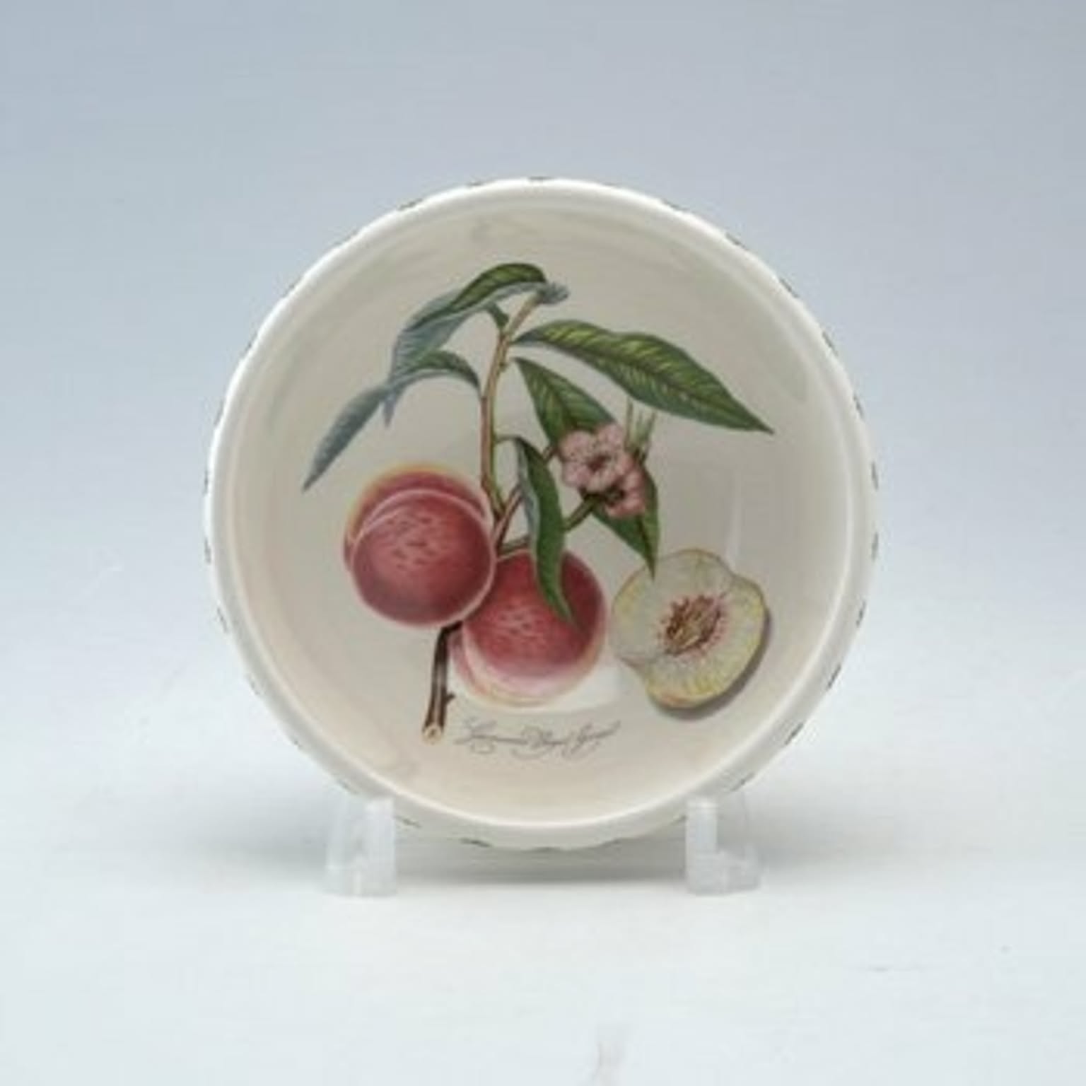 ポートメリオン　ポモナ　サラダボール14cm　ピーチ　Grimwood peach　洋食器　イギリス　ボタニック