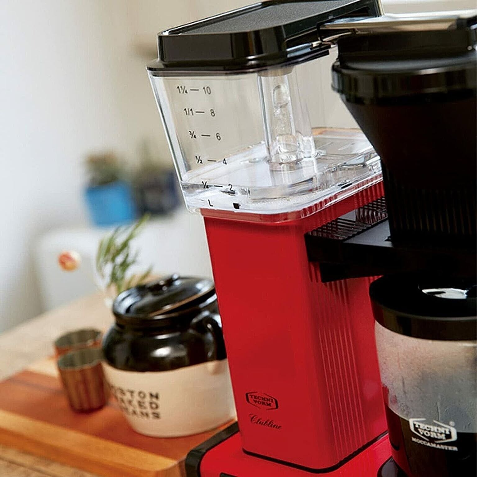MOCCAMASTER モカマスター ドリップ コーヒーメーカー レッド - 通販