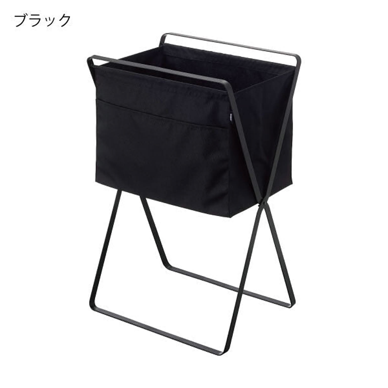 山崎実業 折り畳み高床式ランドリーバスケット タワー tower