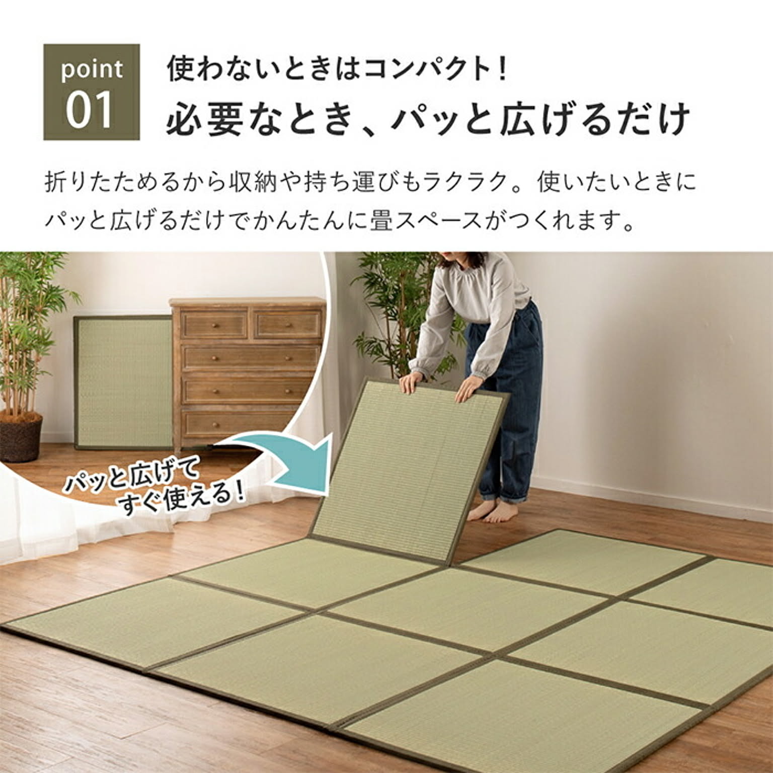 ござ・い草ラグ