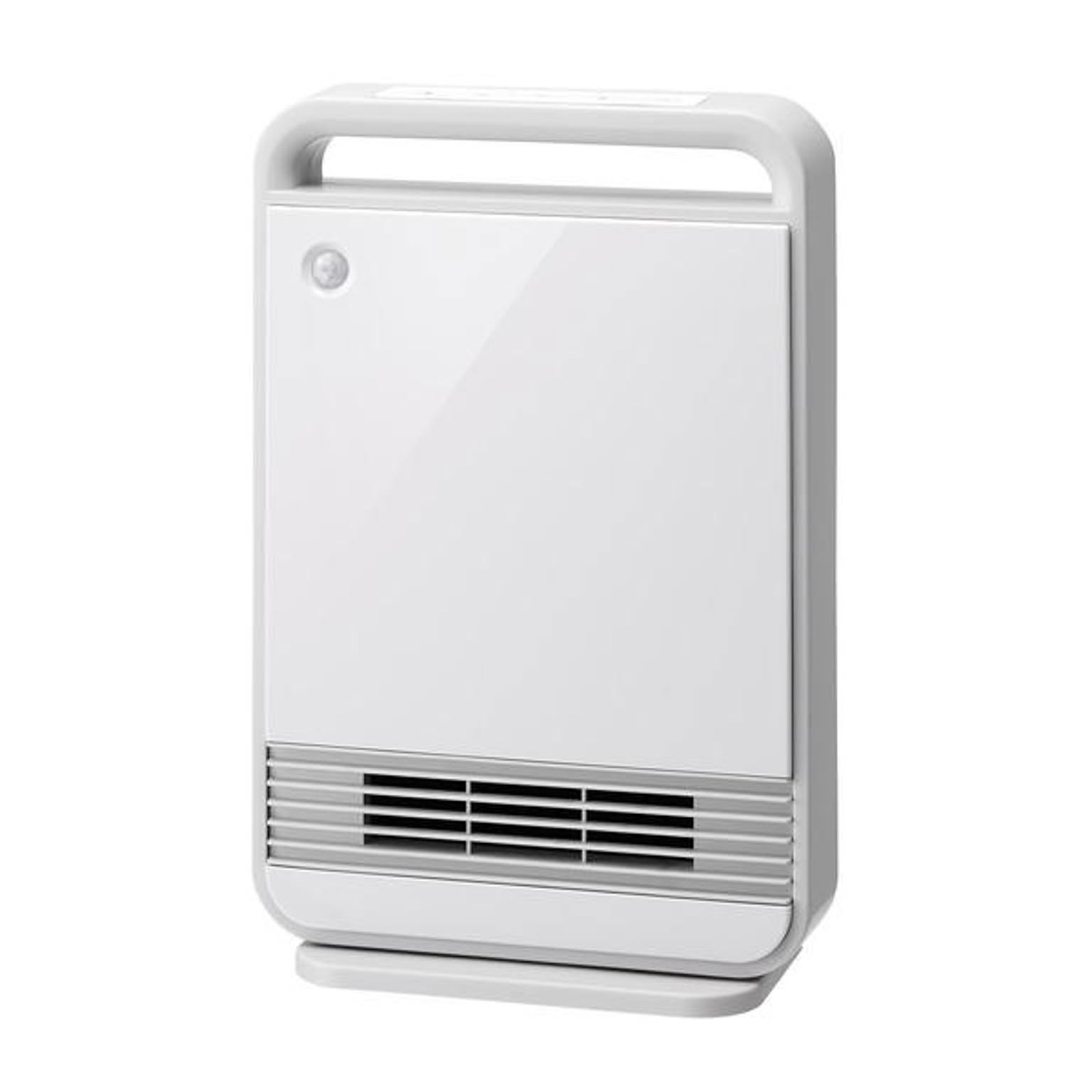 ヒーター 人感センサー 電気ストーブ おしゃれ 大風量 省エネ 即暖 セラミックヒーター ファンヒーター 自動 薄型 小型 コンパクト オフタイマー 足元 室温センサー ファンヒーター 暖房 ホワイト