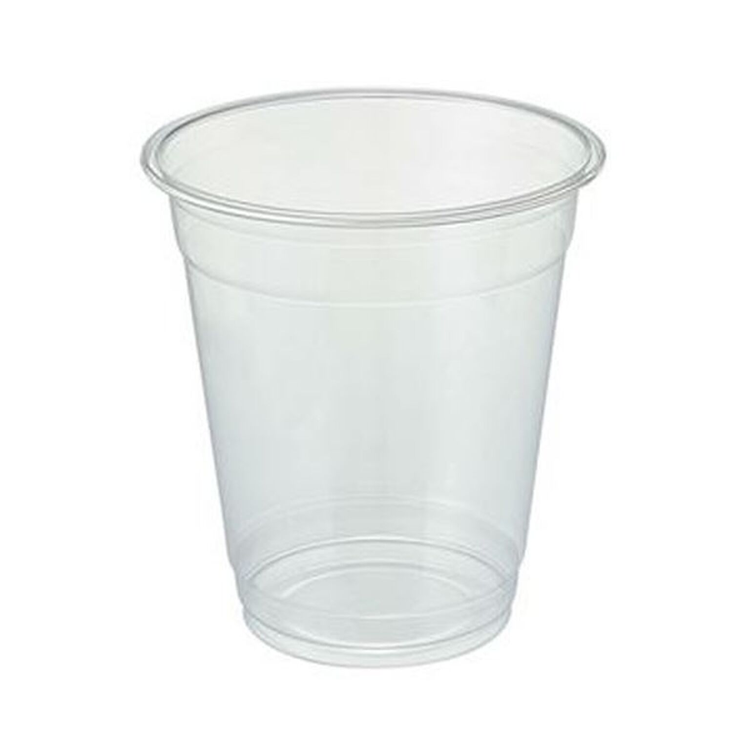 （まとめ）TANOSEE リサイクルPETカップ（広口）420ml（14オンス）1パック（50個）【×20セット】