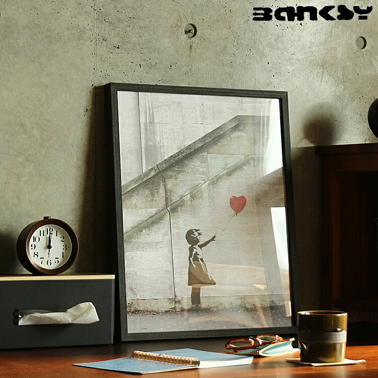 アートポスター　Banksy  (バンクシー) Red Balloon