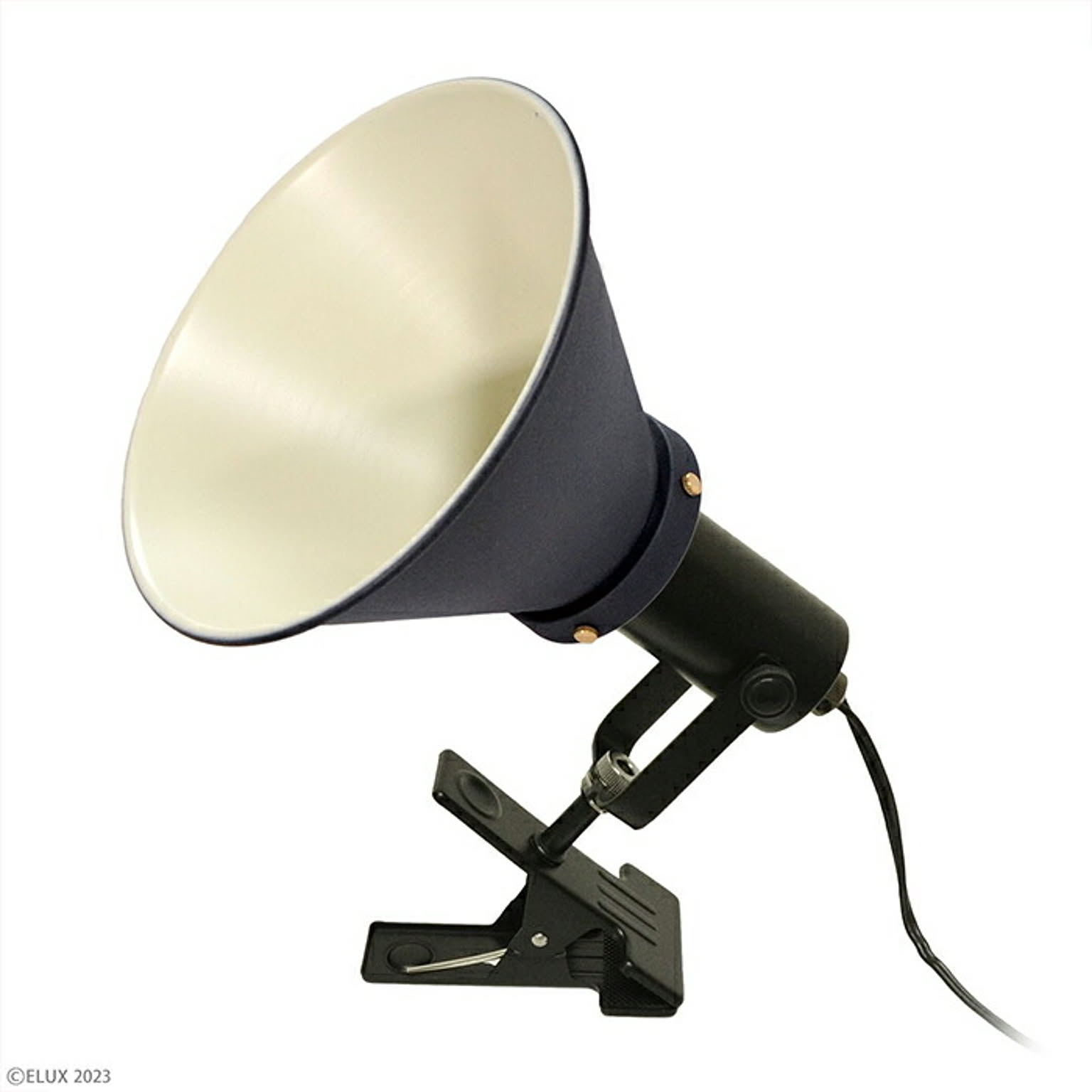 照明 電球別売 組立式 KANT Clip カントクリップ 1灯 クリップライト LC11001 セードサイズ Φ180xH120mm エルックス