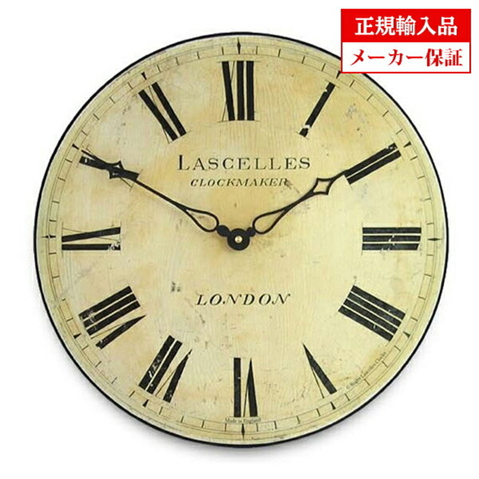 【正規輸入品】 イギリス ロジャーラッセル PUB／LASC 掛け時計 Roger Lascelles Kitchen clocks キッチンクロック