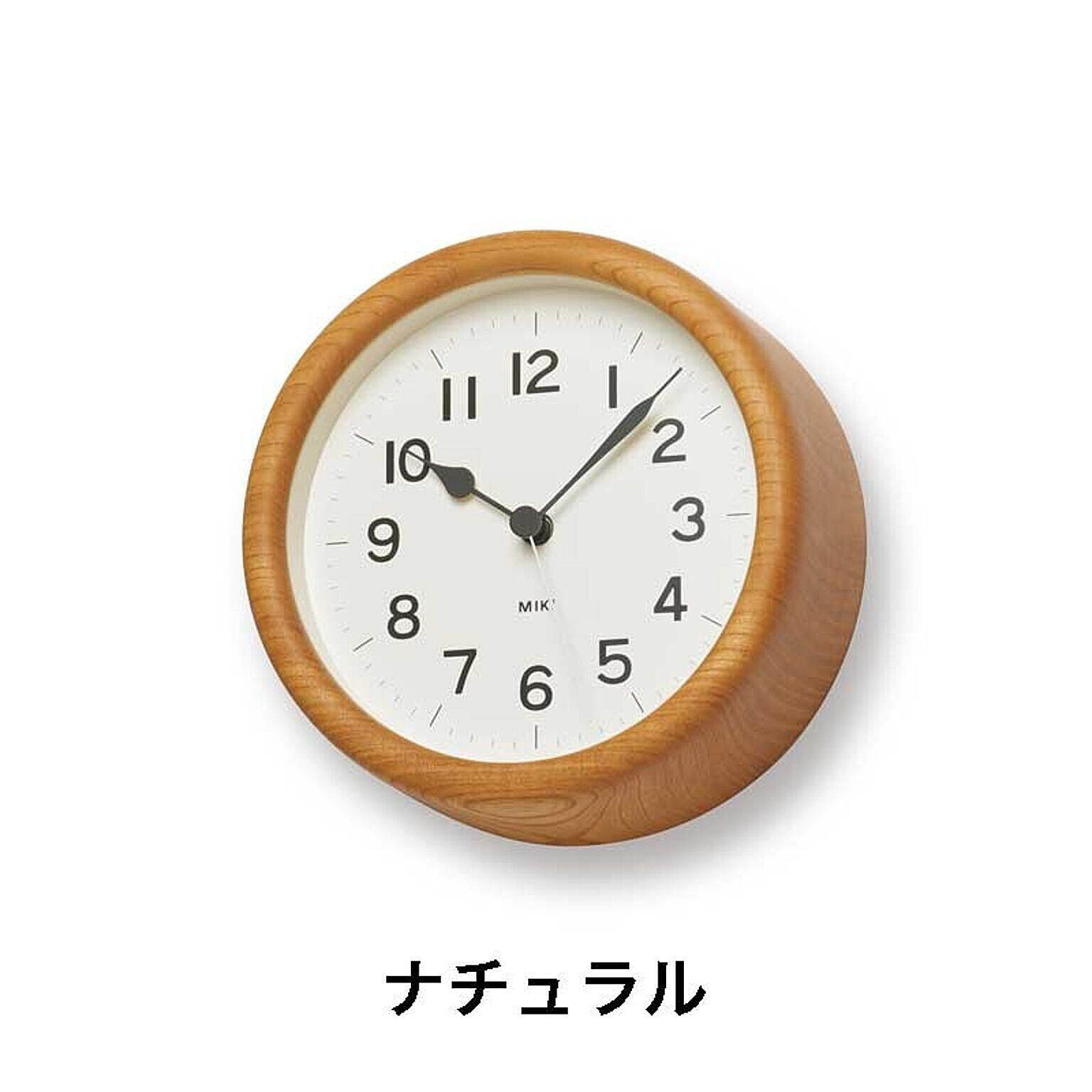 【Lemnos/レムノス】MIKI / ミキ-ケヤキの時計