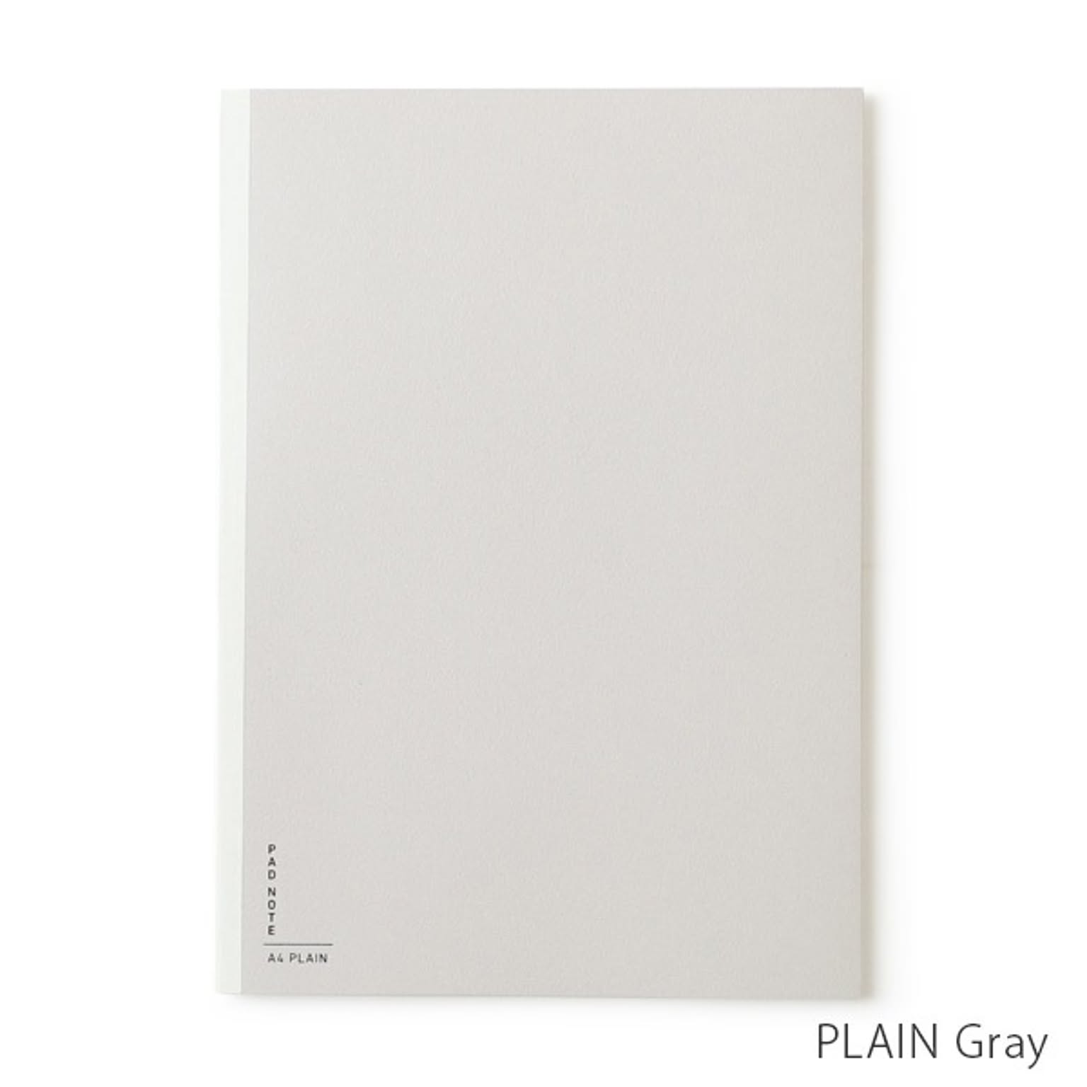 PAD NOTE / A4-size PLAIN Gray