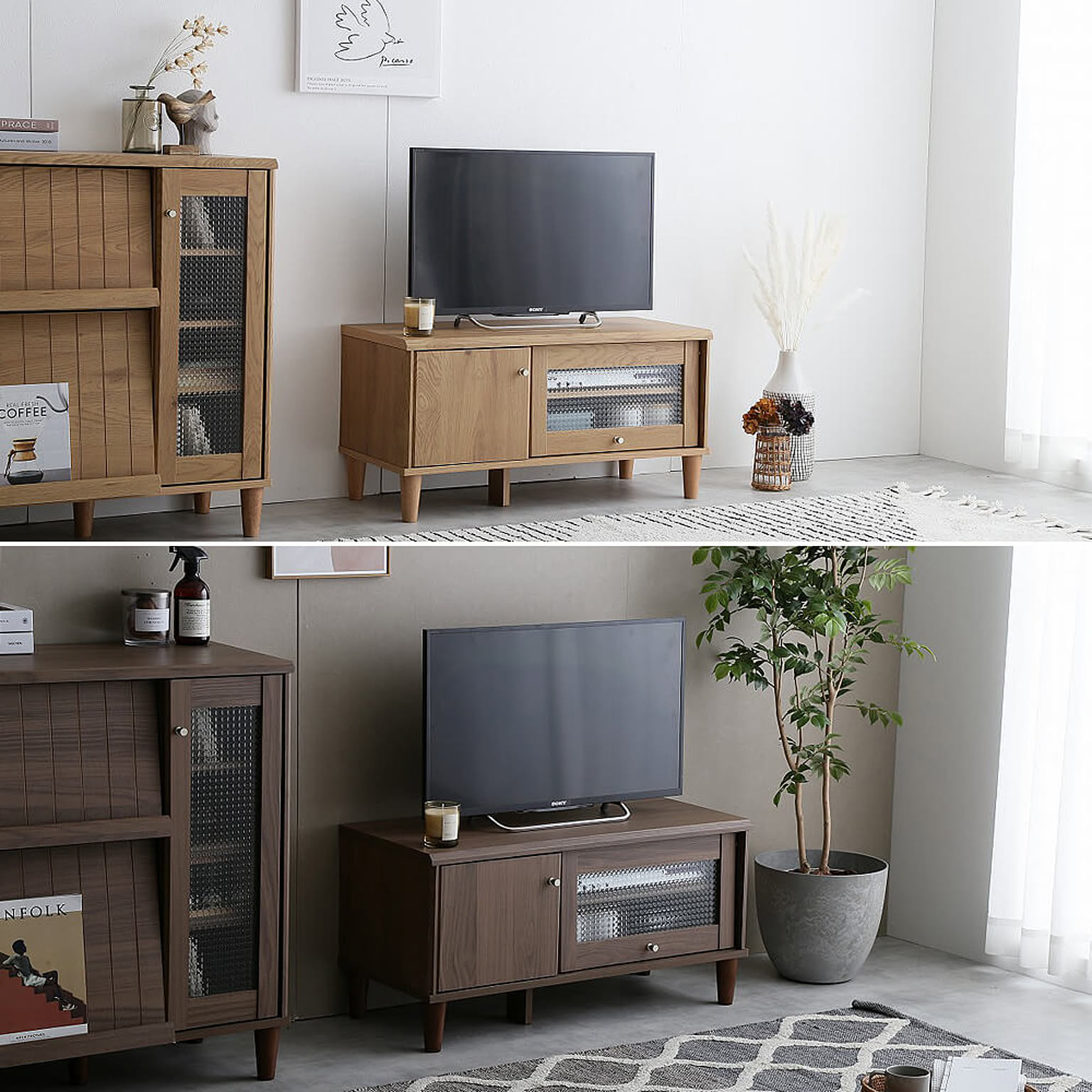 ロータイプテレビ台