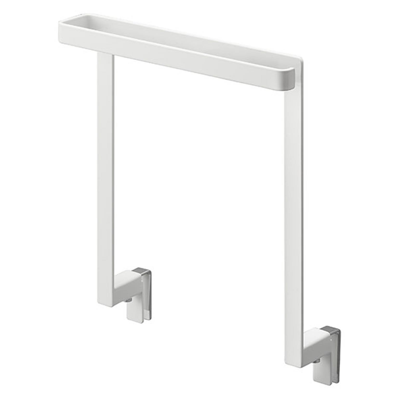 tower タワー (山崎実業) キッチンシンク下収納扉タオルハンガー Cabinet Door Towel Hanger 収納 タオルハンガー ねじ 整理整頓