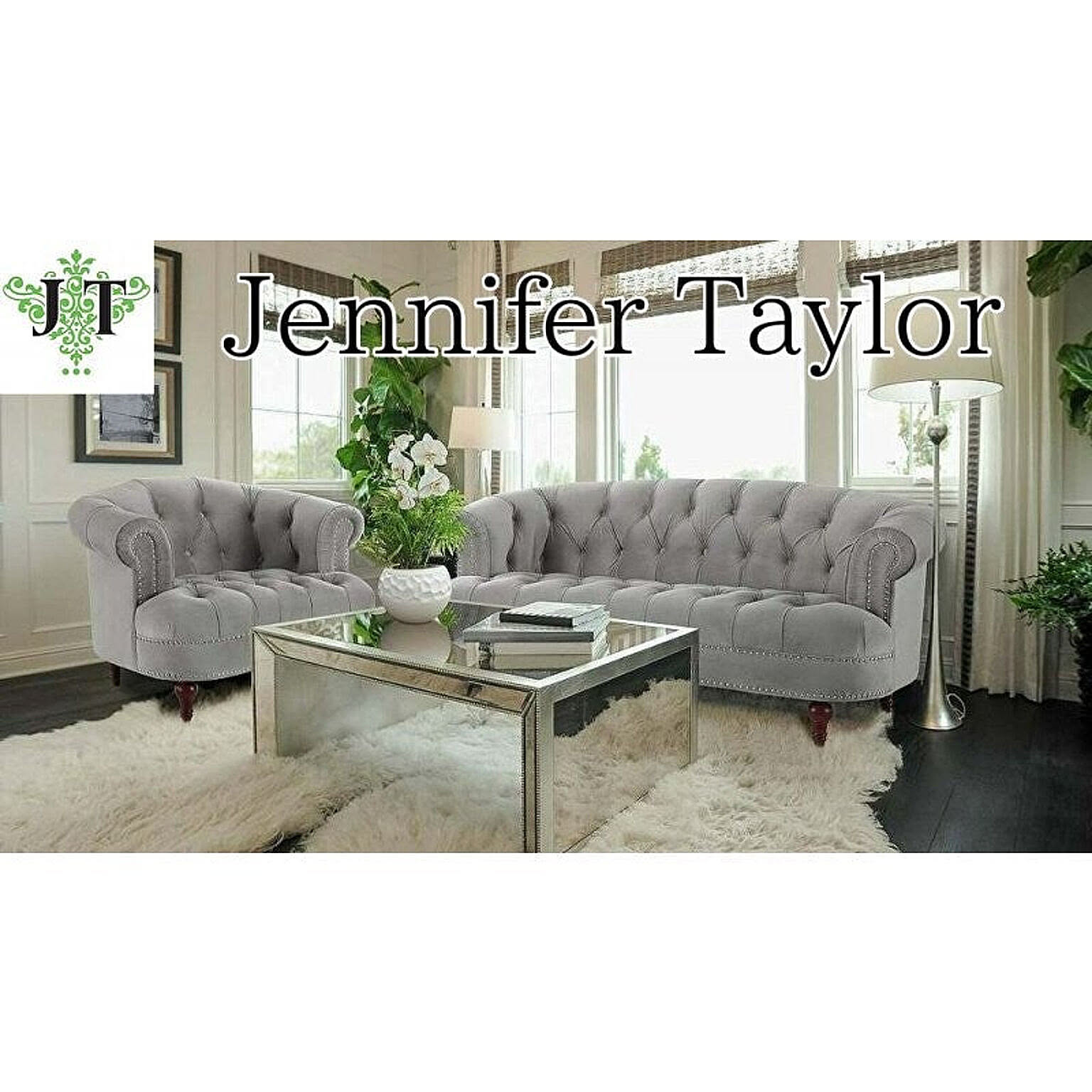 ジェニファーテイラー Jennifer Taylor 2人掛けソファ La Rosa 36003LS-865