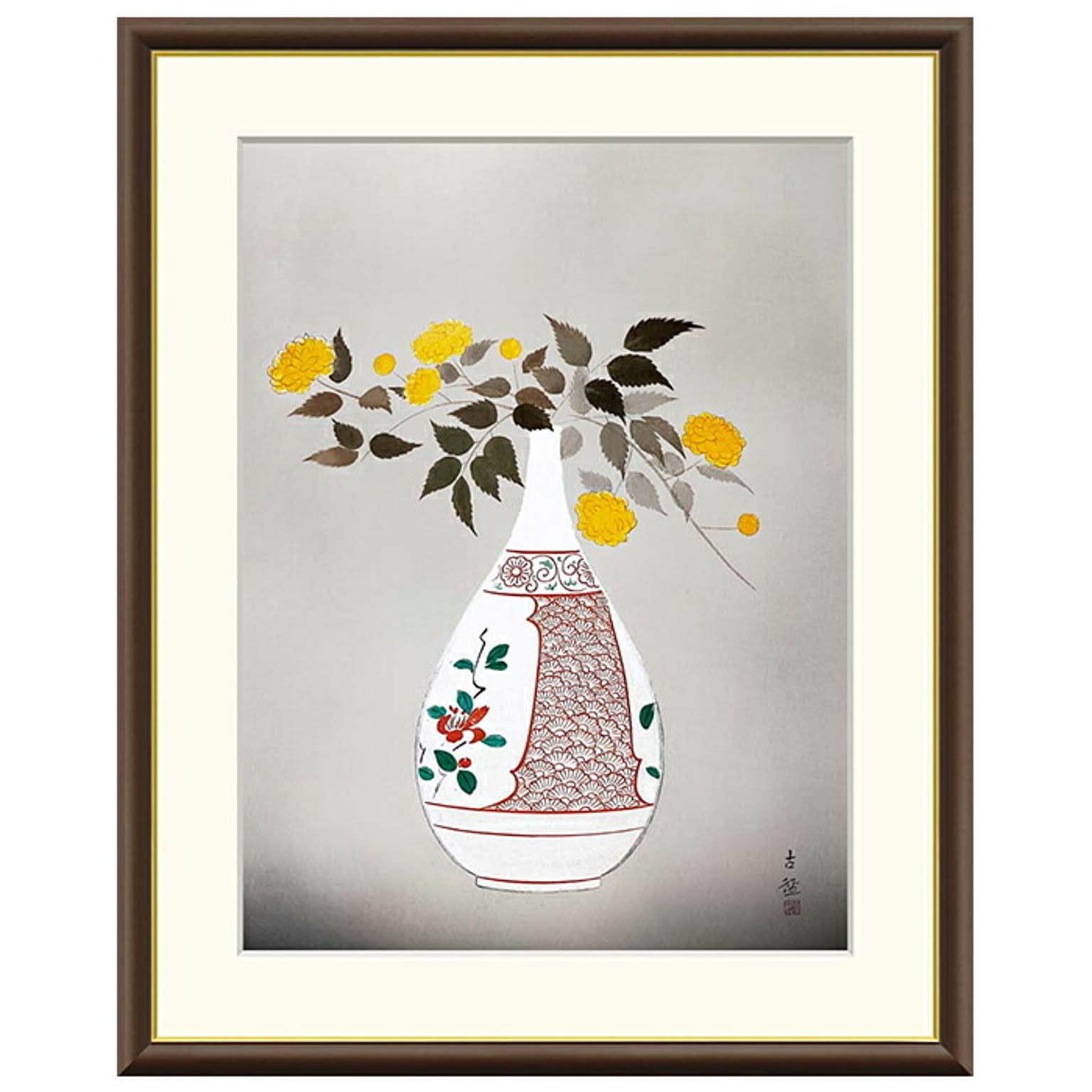 額絵 八重山吹 小林古径 42x34cm 三幸 - 通販 | 家具とインテリアの