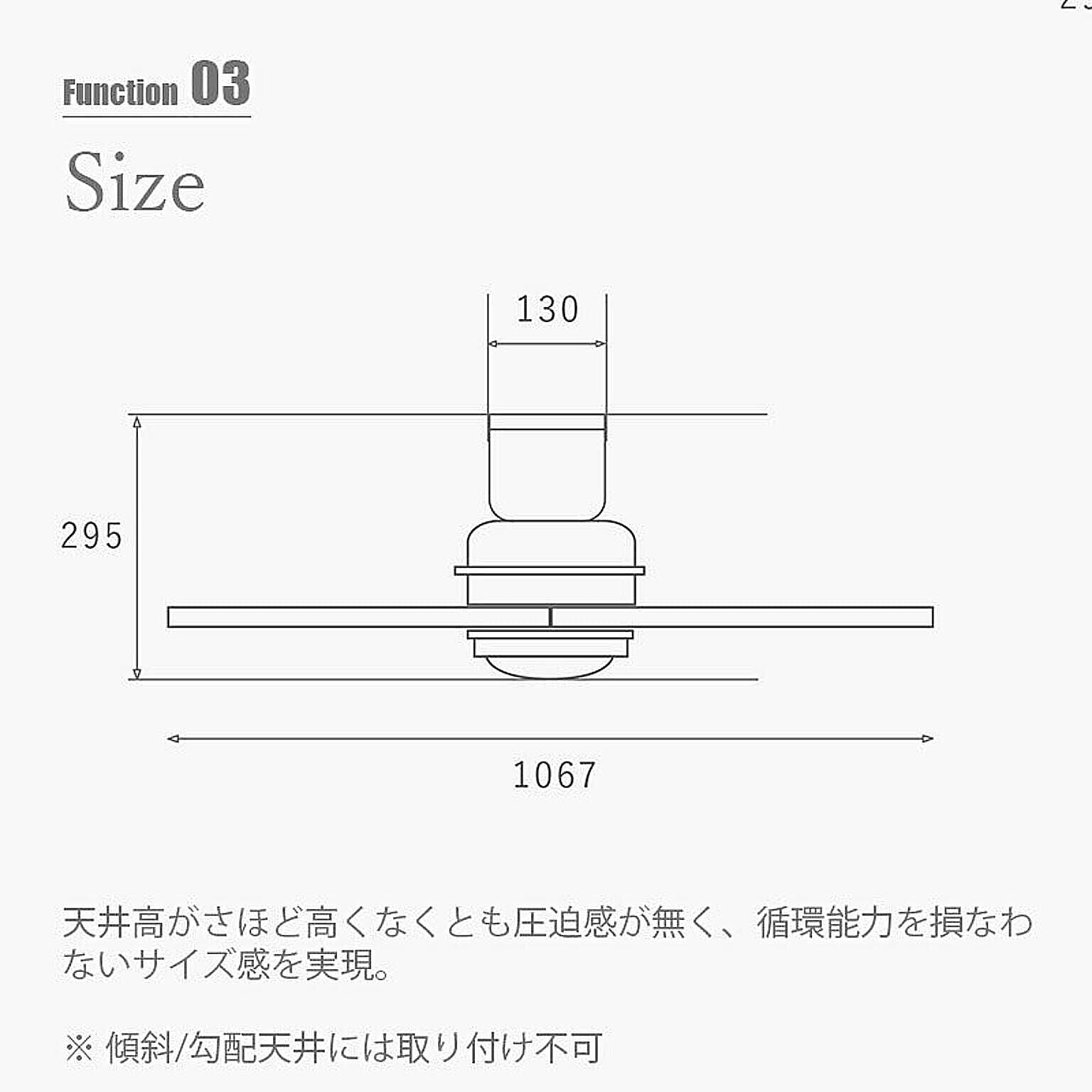 シーリングファンライト