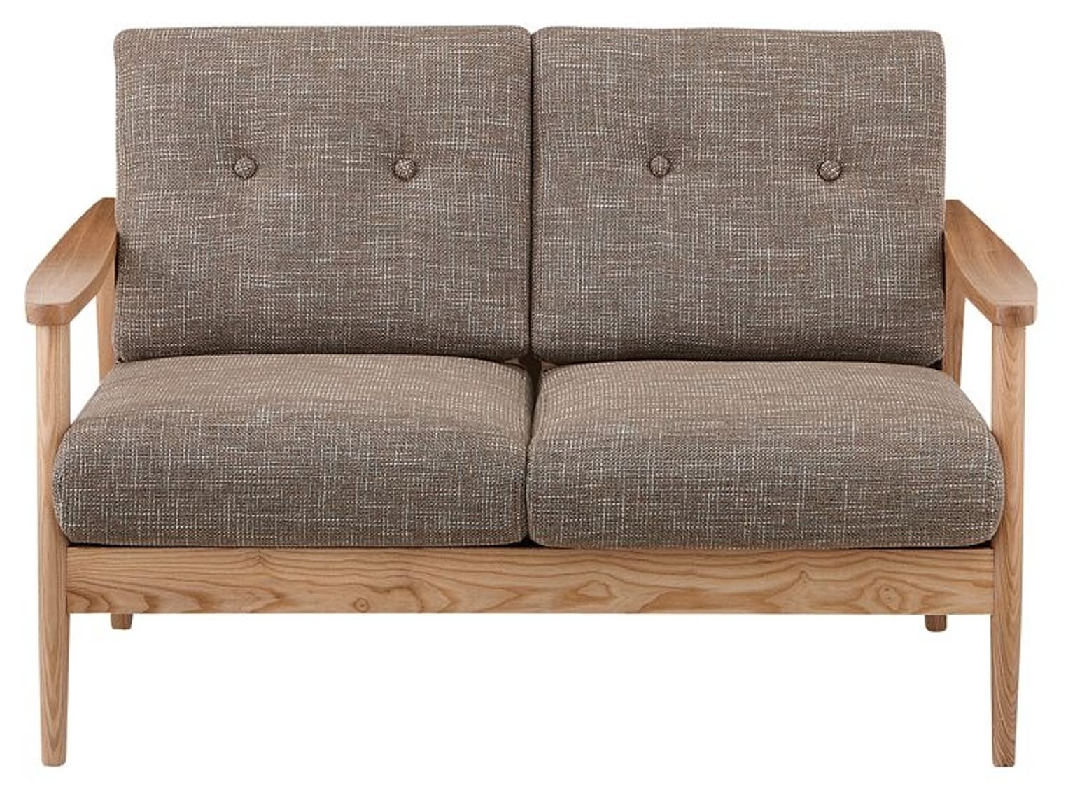 2人掛けソファー Henry ブラウン - 通販 | 家具とインテリアの通販