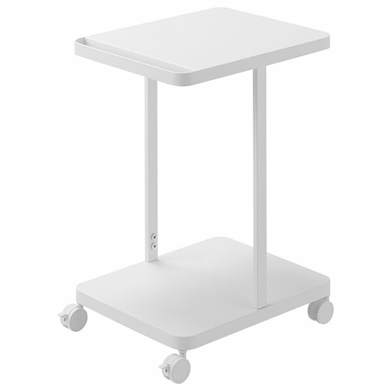tower タワー (山崎実業) ランドセル収納ラック キャスター付き 2段 Two-Tier Rolling School Backpack & Supply Rack 収納 子供部屋 デスク下