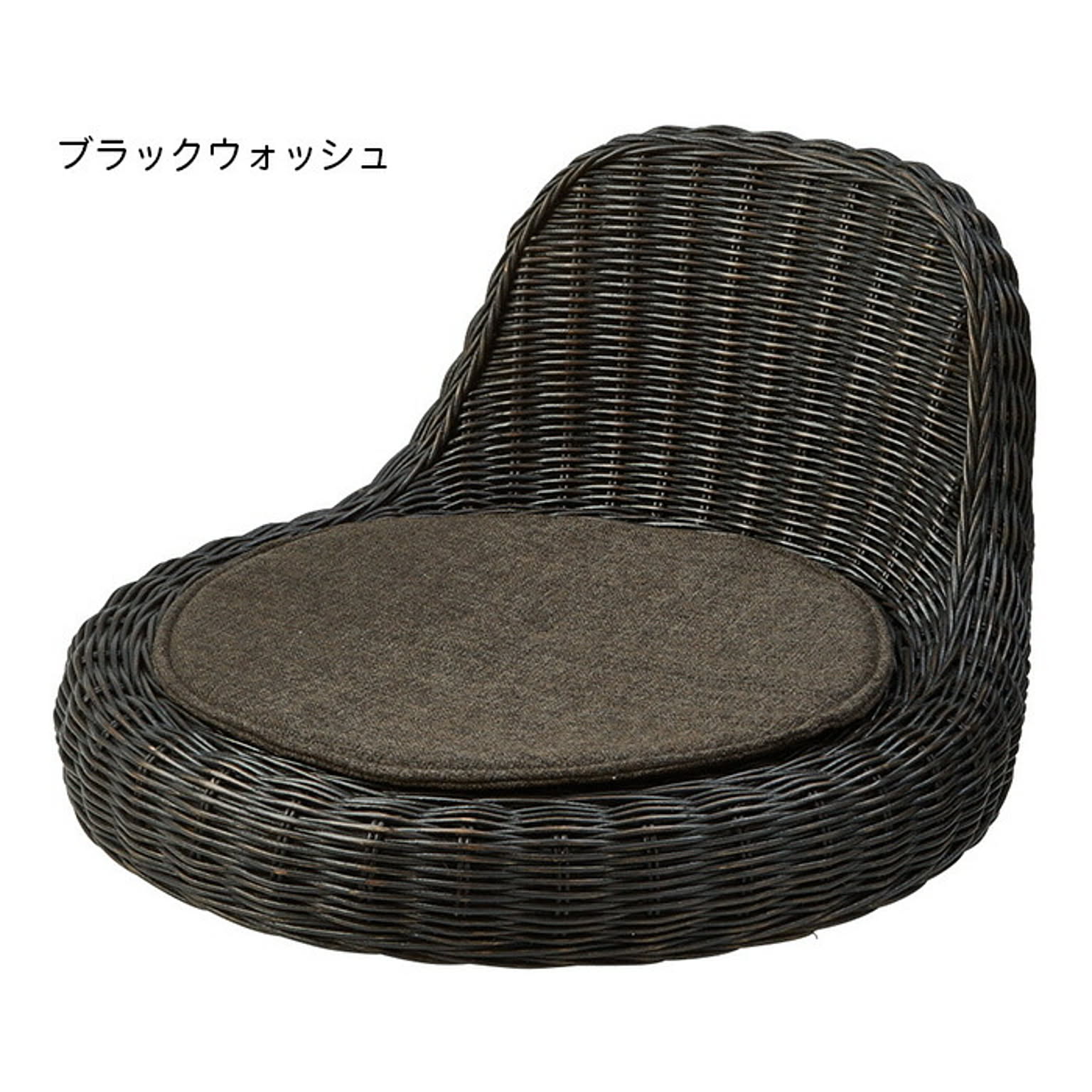 座椅子 RA-804 幅440x奥行510x高さ255mm 桜屋工業