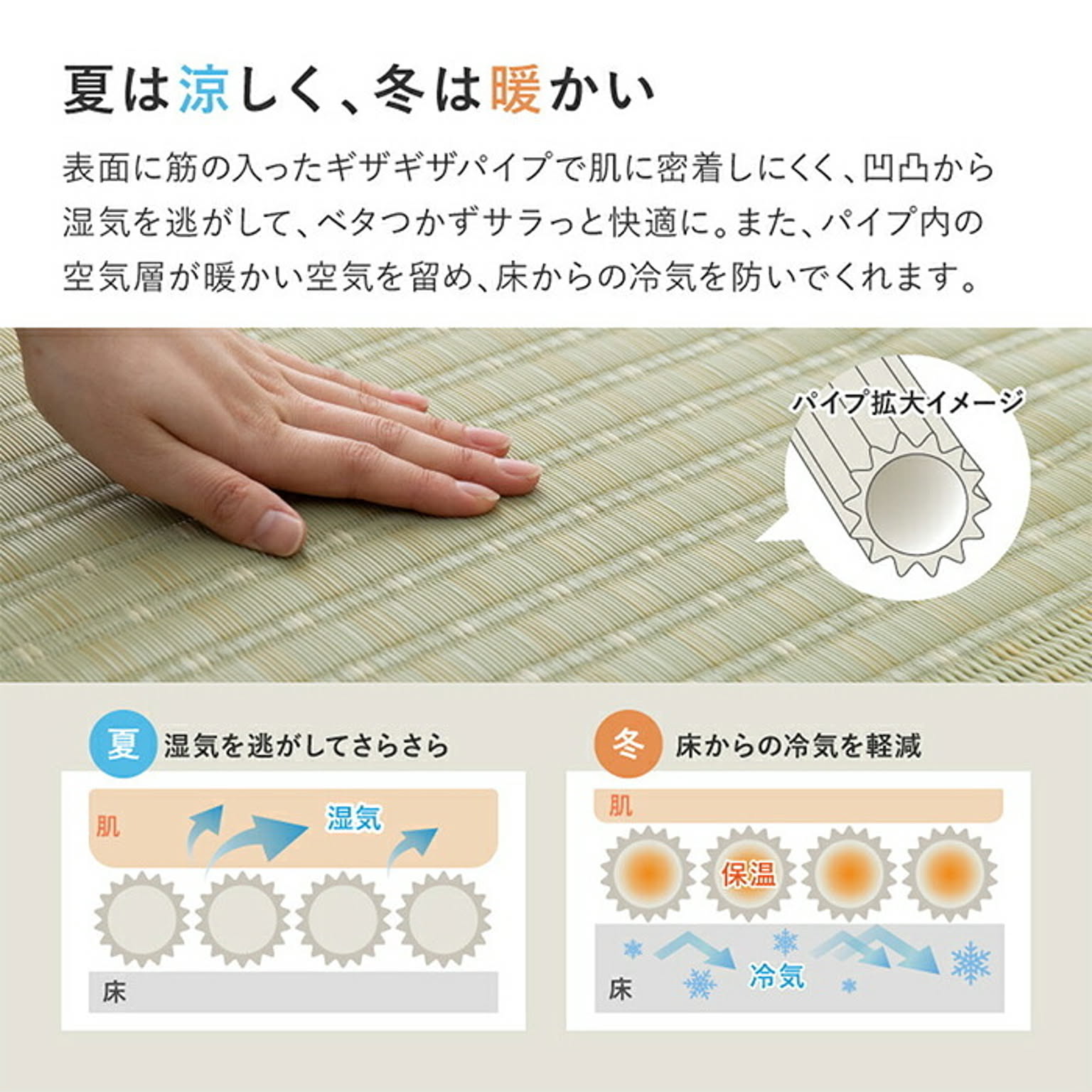 ござ・い草ラグ