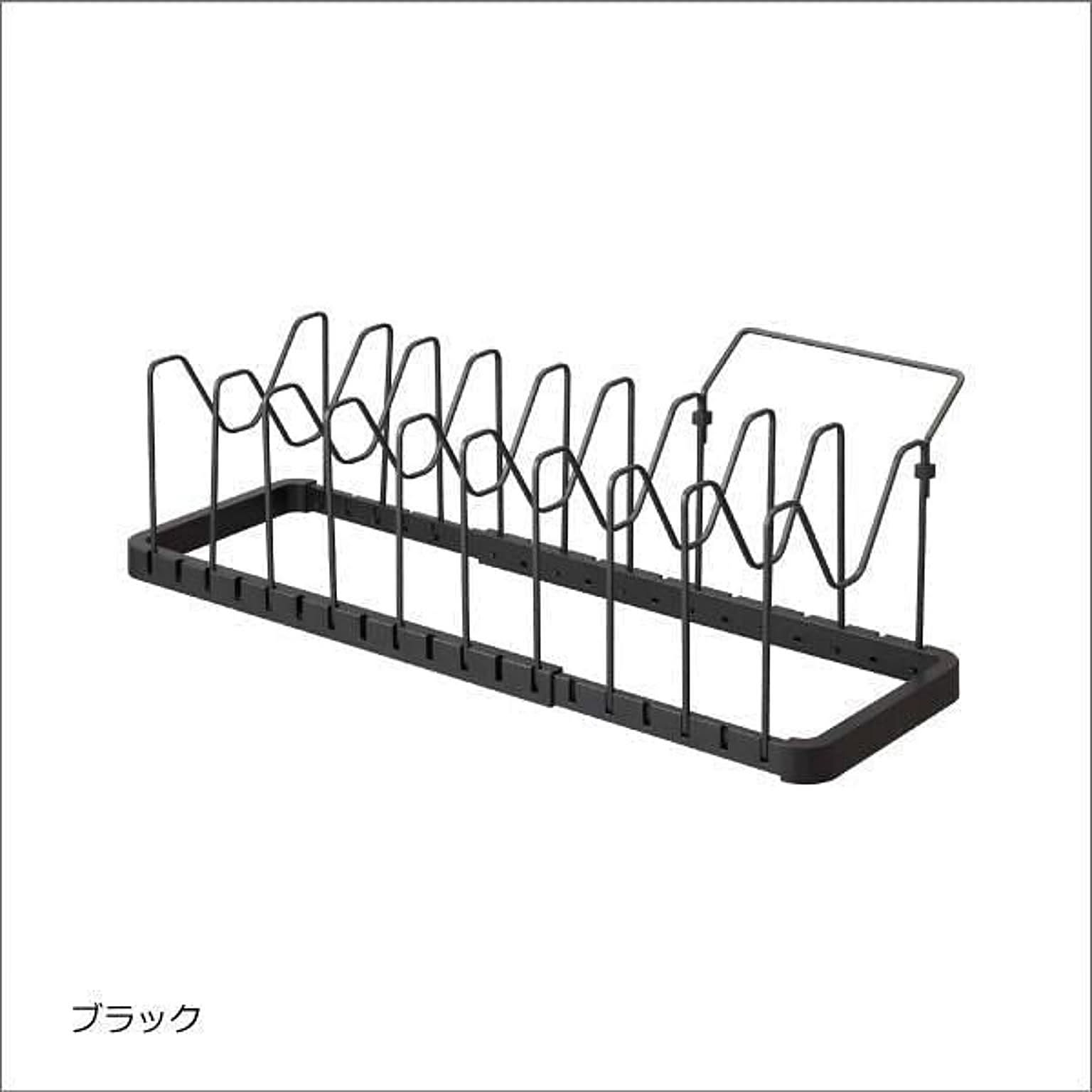 山崎実業 シンク下 伸縮鍋蓋＆フライパンスタンド タワー tower