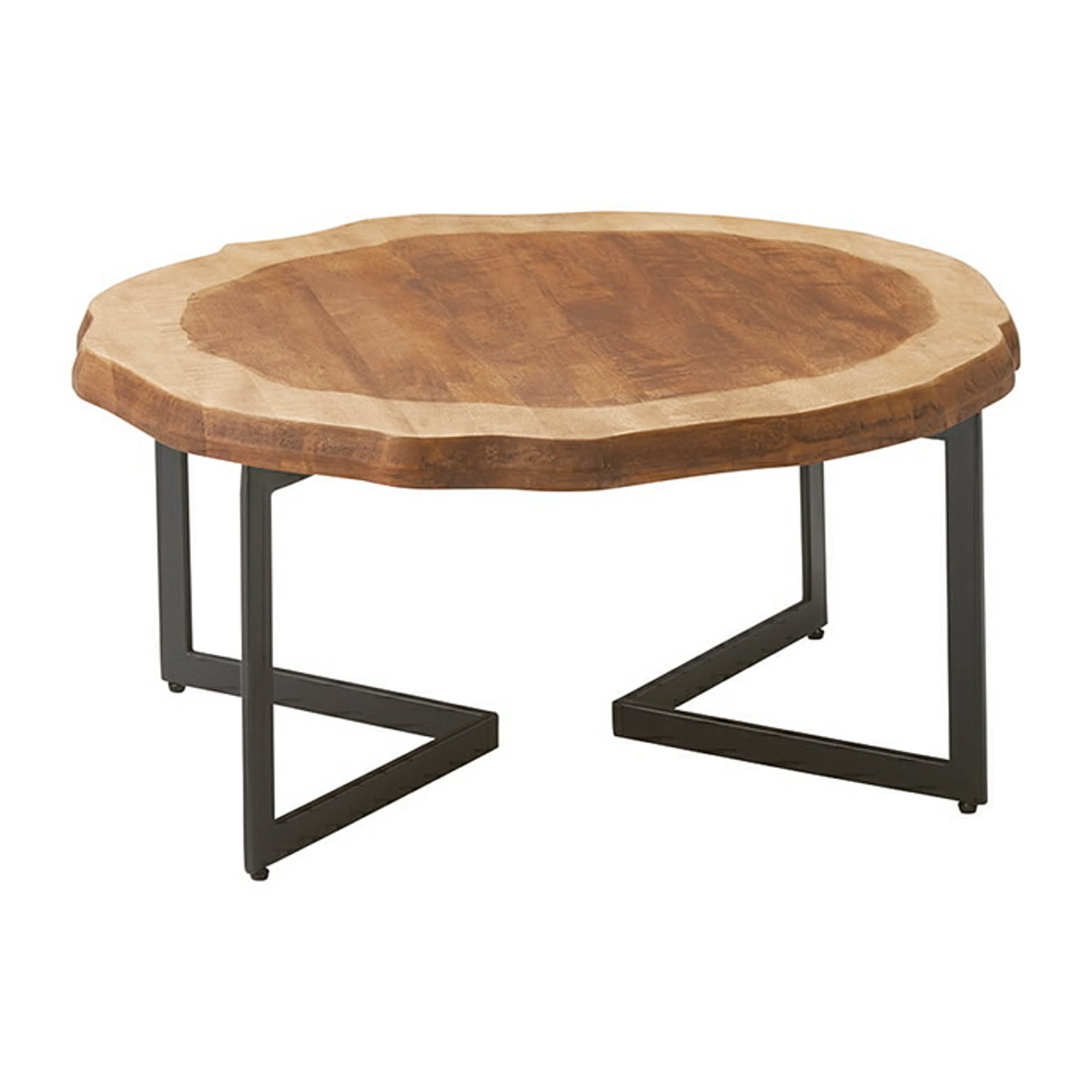 座卓 組立式 LT-53-75 幅750x奥行750x高さ360mm 桜屋工業