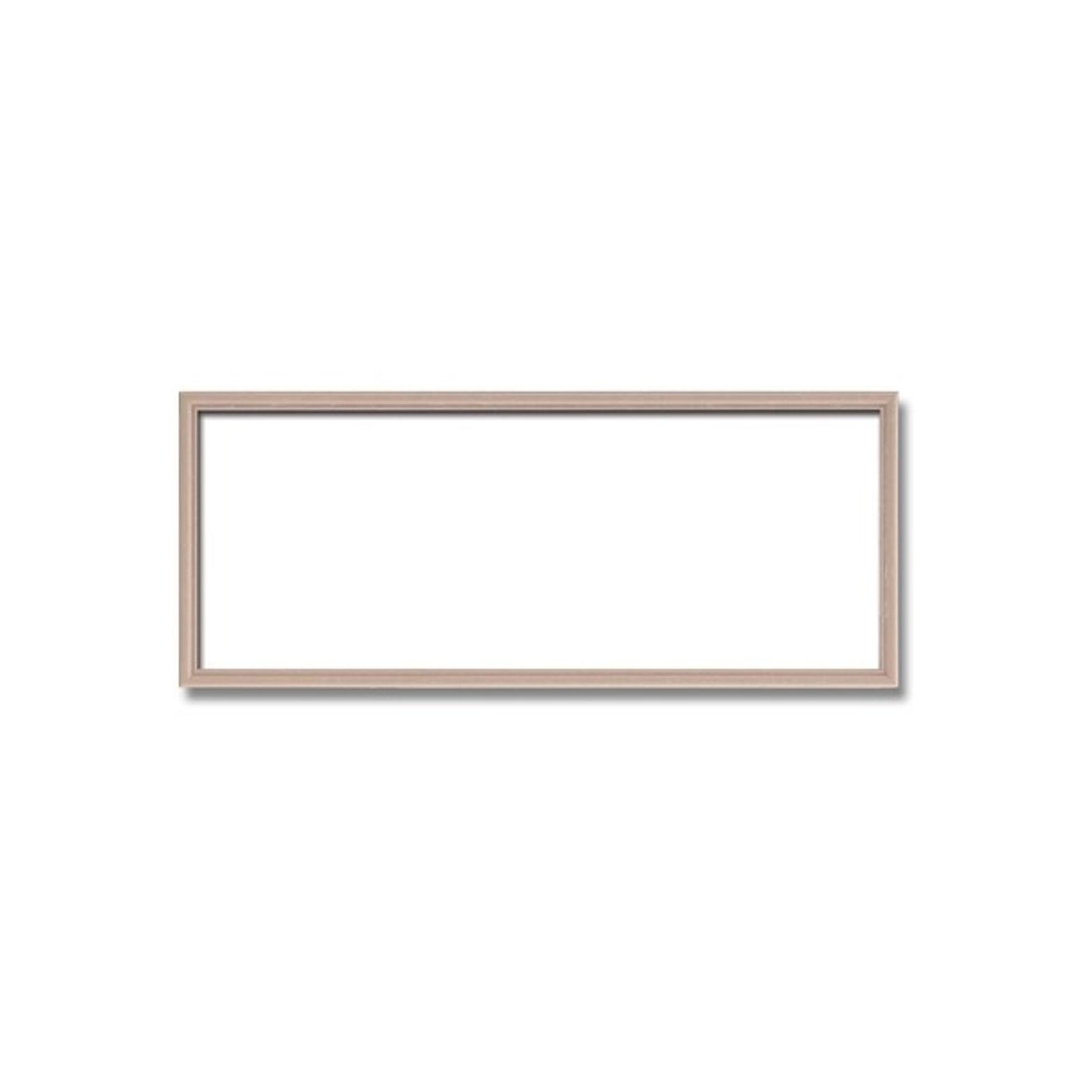 【長方形額】木製額 縦横兼用額 カラー4色展開 ■カラー長方形額（450×200mm） ピンクベージュ