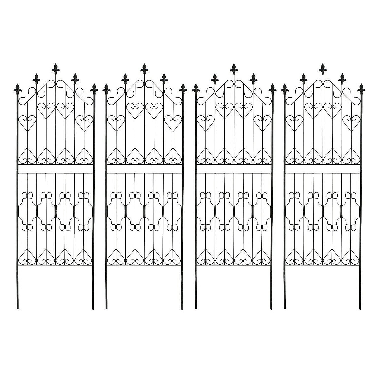 アイアンフェンス150　ロータイプ　4枚組