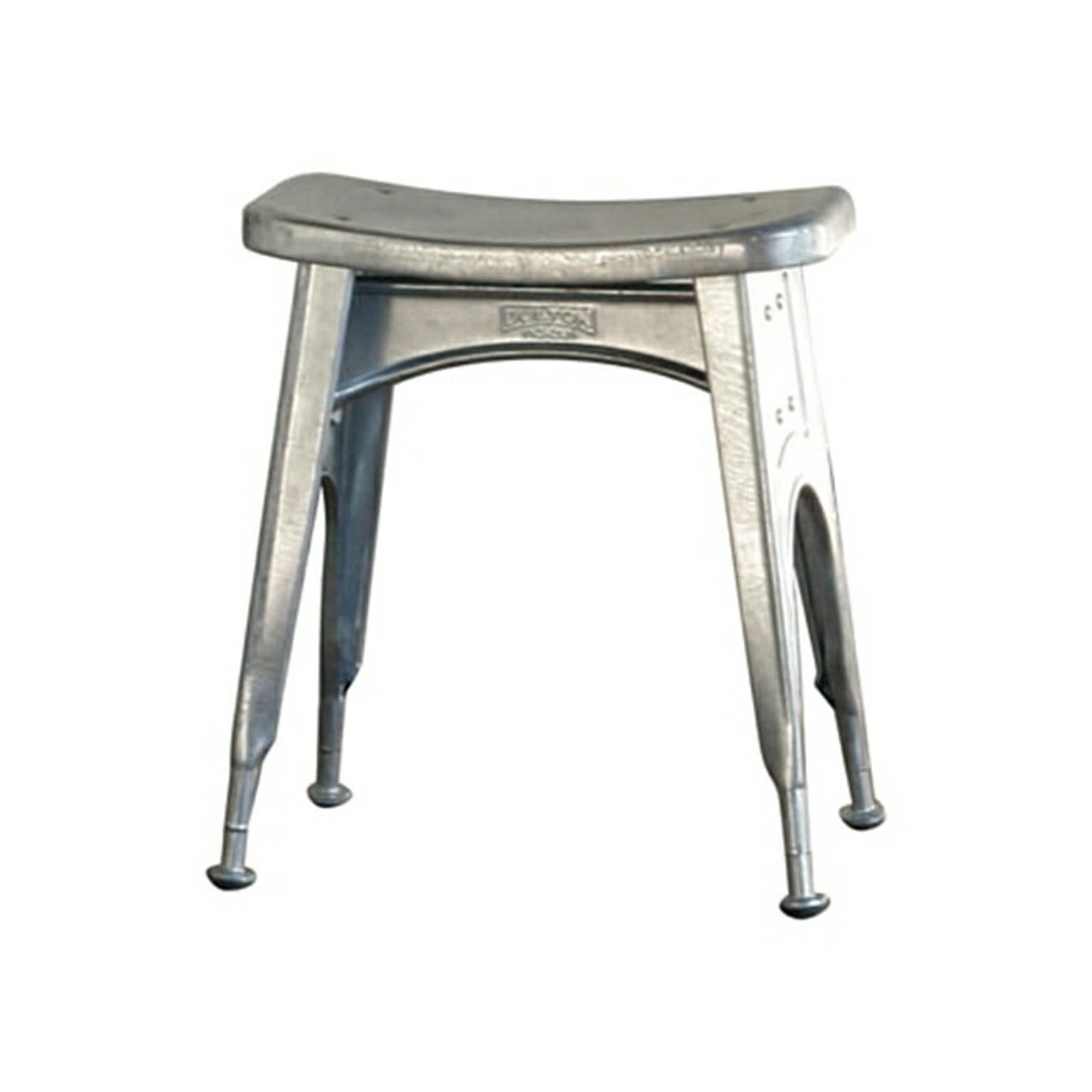 スツール 組立式 KITCHEN STOOL GALVANIZED 幅415x奥行270x高さ460mm ダルトン