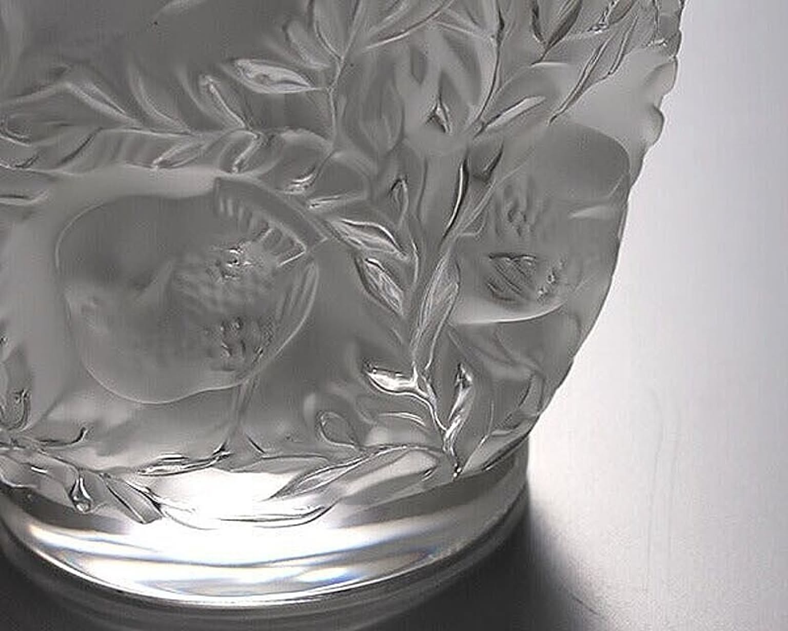 ラリック バガテル ベース 17cm クリア LALIQUE Bagatelle - 通販