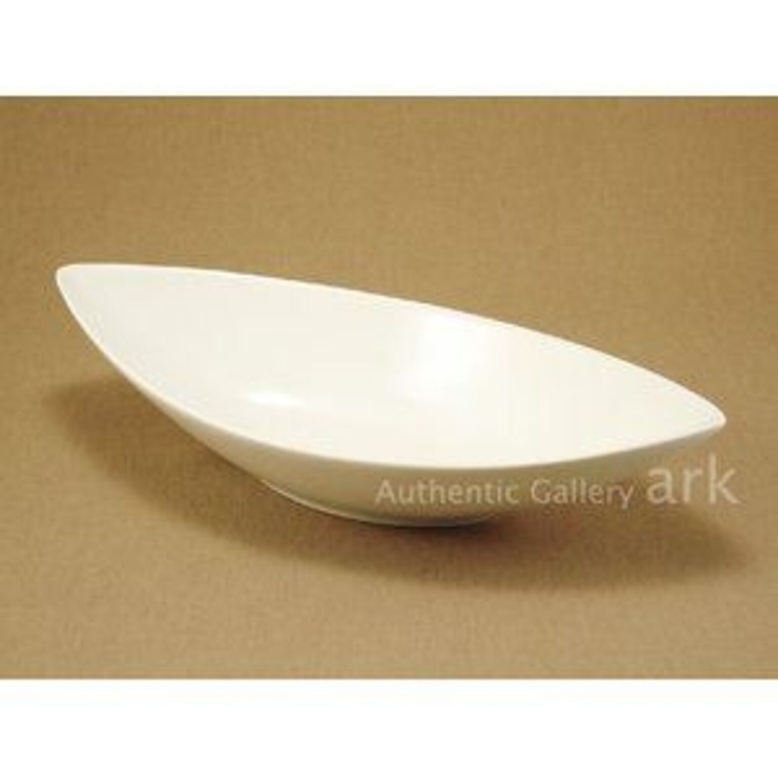 セット販売白い器 舟型深鉢 ホワイト Ｌサイズ （3個セット）