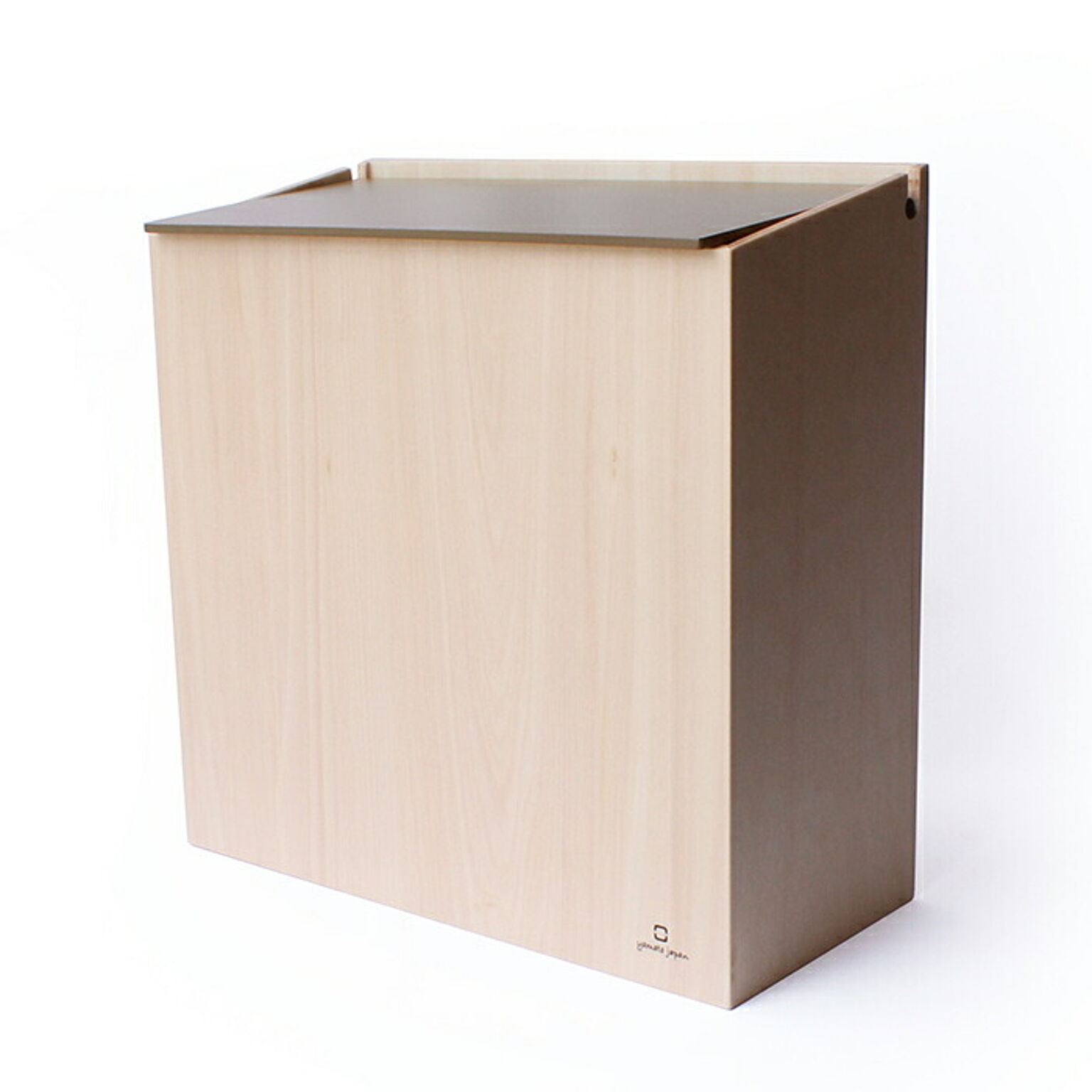 ゴミ箱 おしゃれ ダストボックス 北欧 シンプル かわいい スリム ごみ箱 日本製 SLIM DUST 木製 職人の手作り リビング ギフト ヤマト工芸