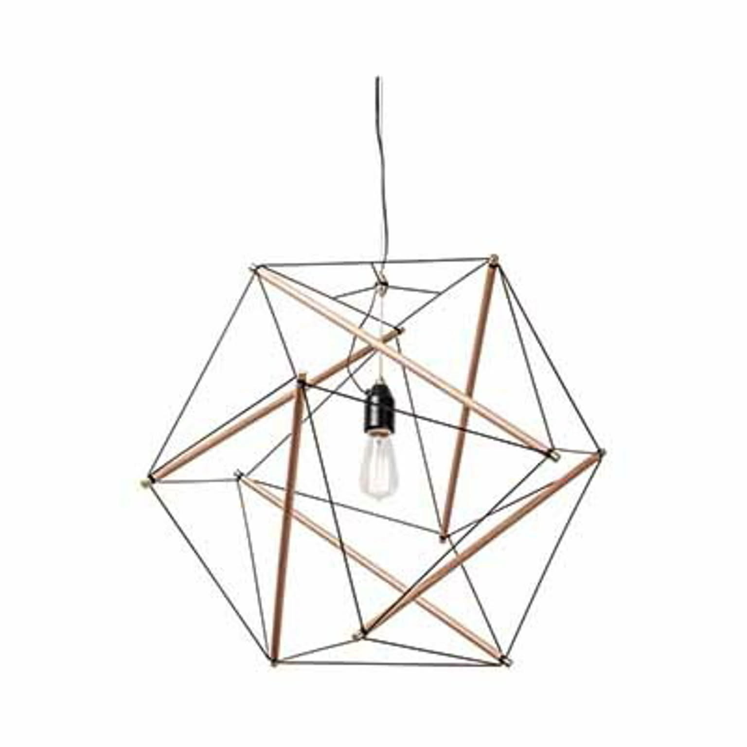 TENSEGRITY PENDANT LIGHT [L] テンセグリティ ラージ AMP-L045 AMP-L046 ペンダントランプ 吊下げ照明 天井照明 LED対応 E26 〜60W×1