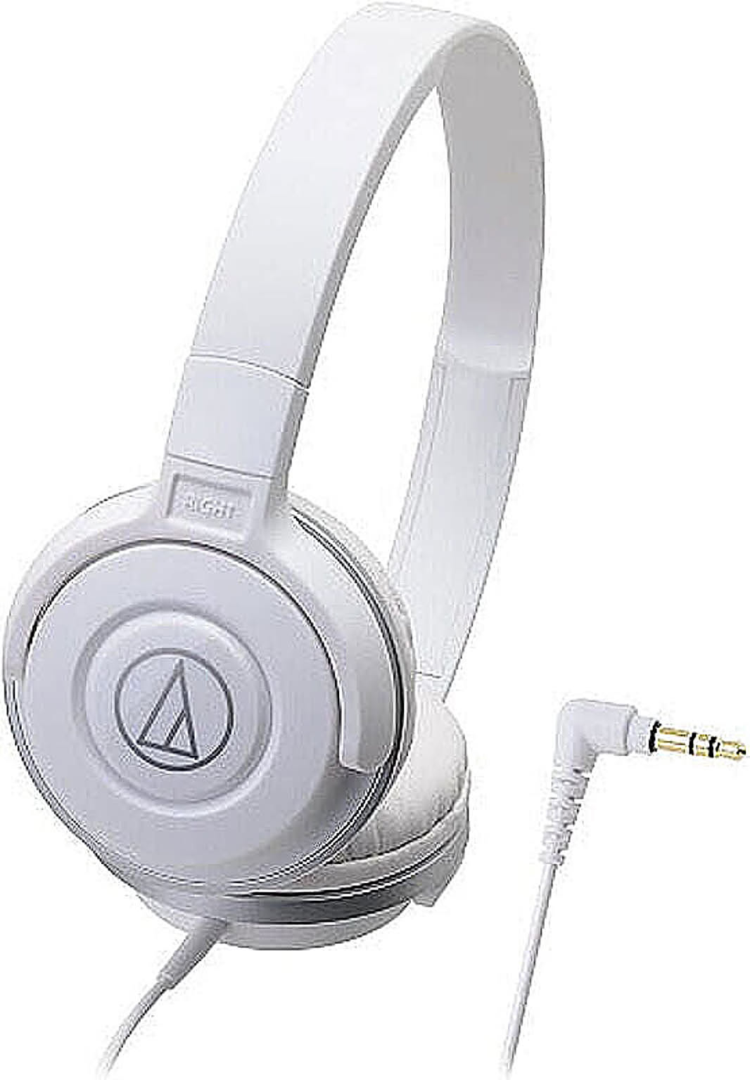 ポータブルヘッドホン audio-technica ATH-S100 WH 管理No. 4961310123963