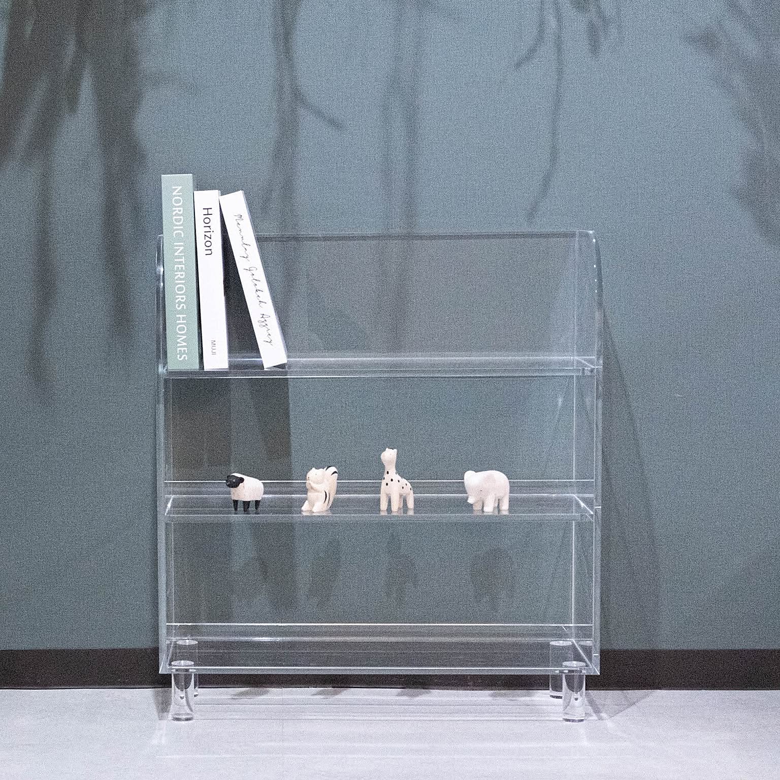 アクリルラック3段