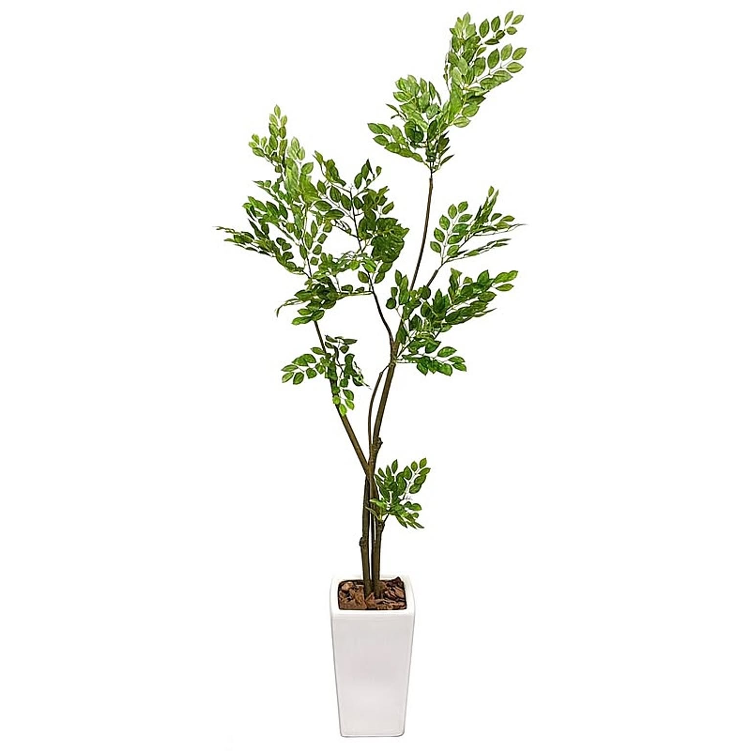 人工観葉植物 165cm 緑 黒鉢 人工観葉植物 165cm 緑 黒鉢