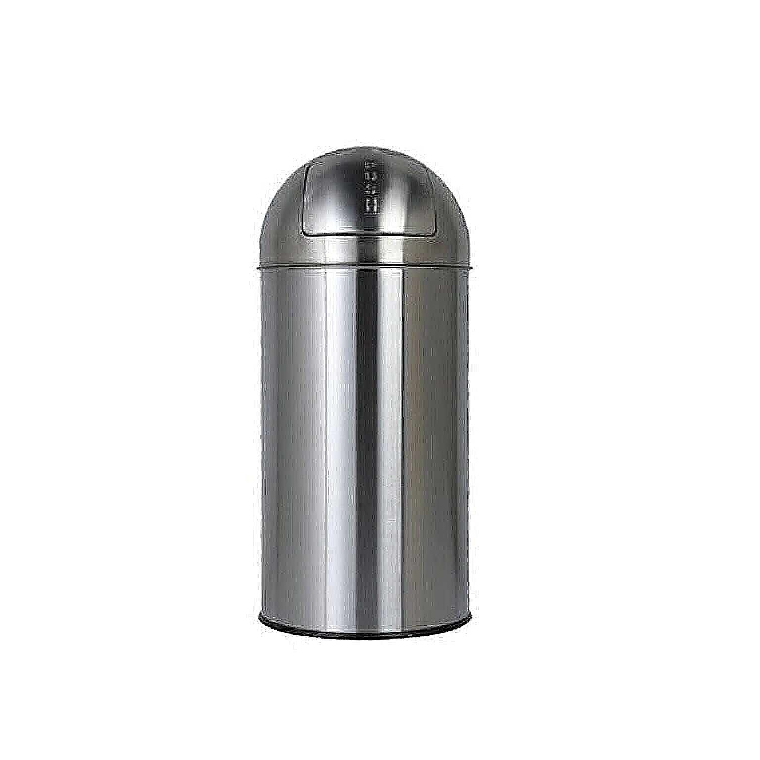 DULTON ゴミ箱 DUST BIN SATIN FINISHED 30L 幅300x奥行300x高さ670mm