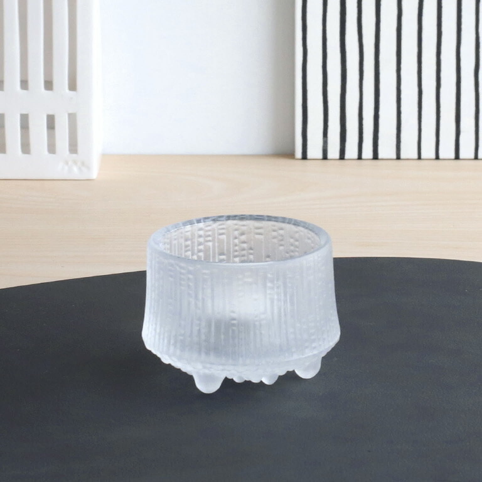 イッタラ ウルティマツーレ キャンドルホルダー 65mm フロスト iittala UltimaThule