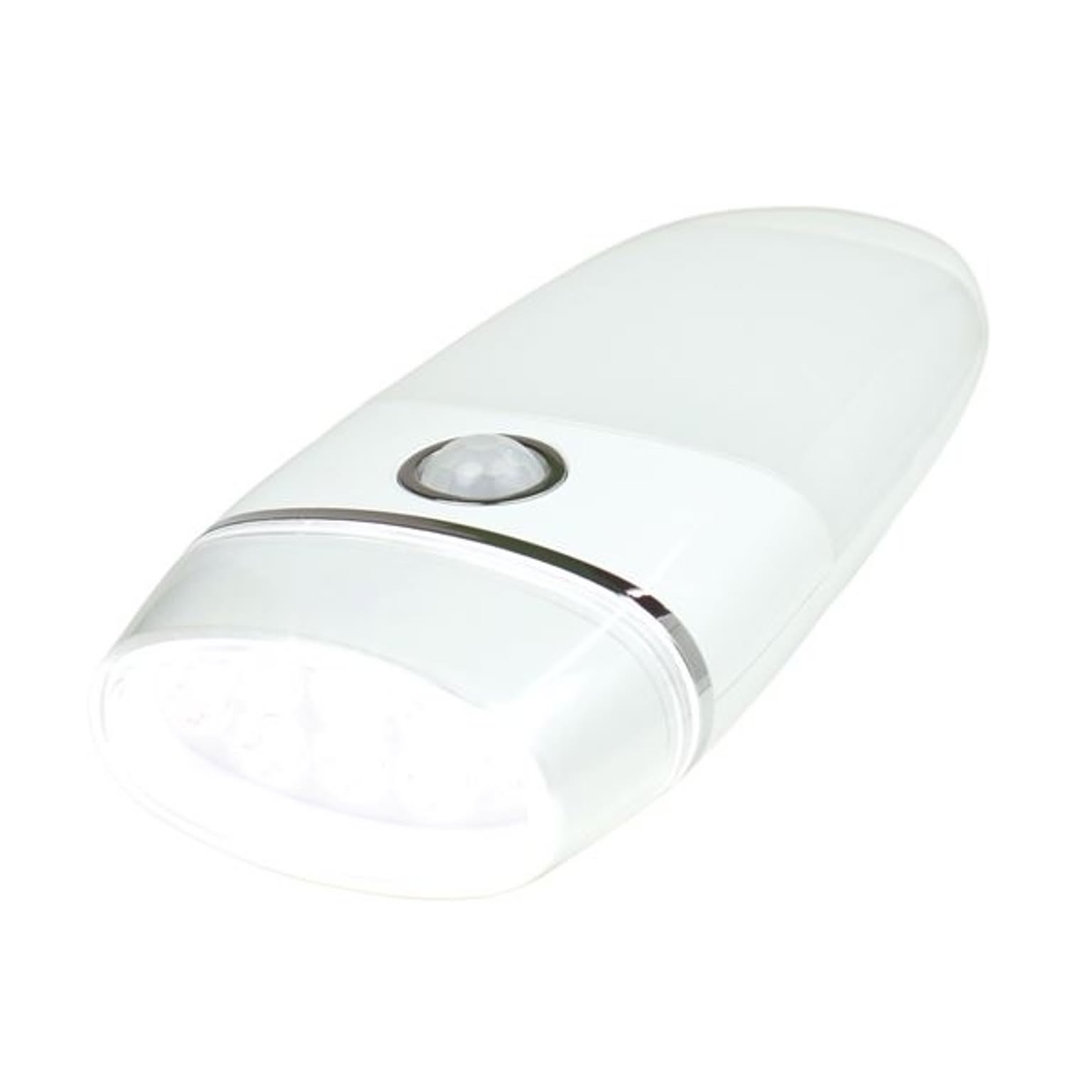 LED センサーライト 照明器具 幅3.3cm 電球寿命5万時間 コンセント ムサシ 壁 ホタル 玄関 廊下 トイレ 常夜灯 防犯対策用品